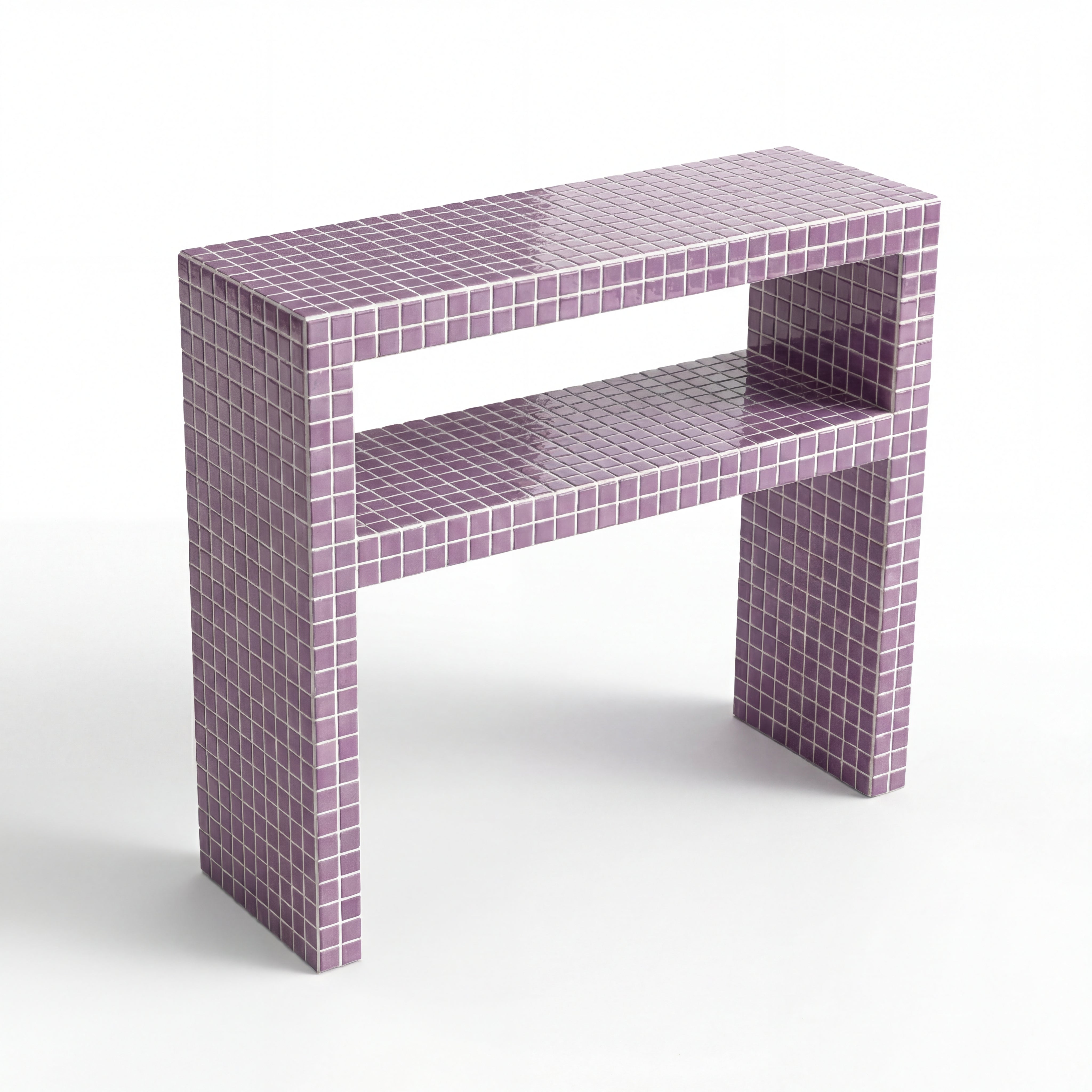 Console Dresser with Shelves