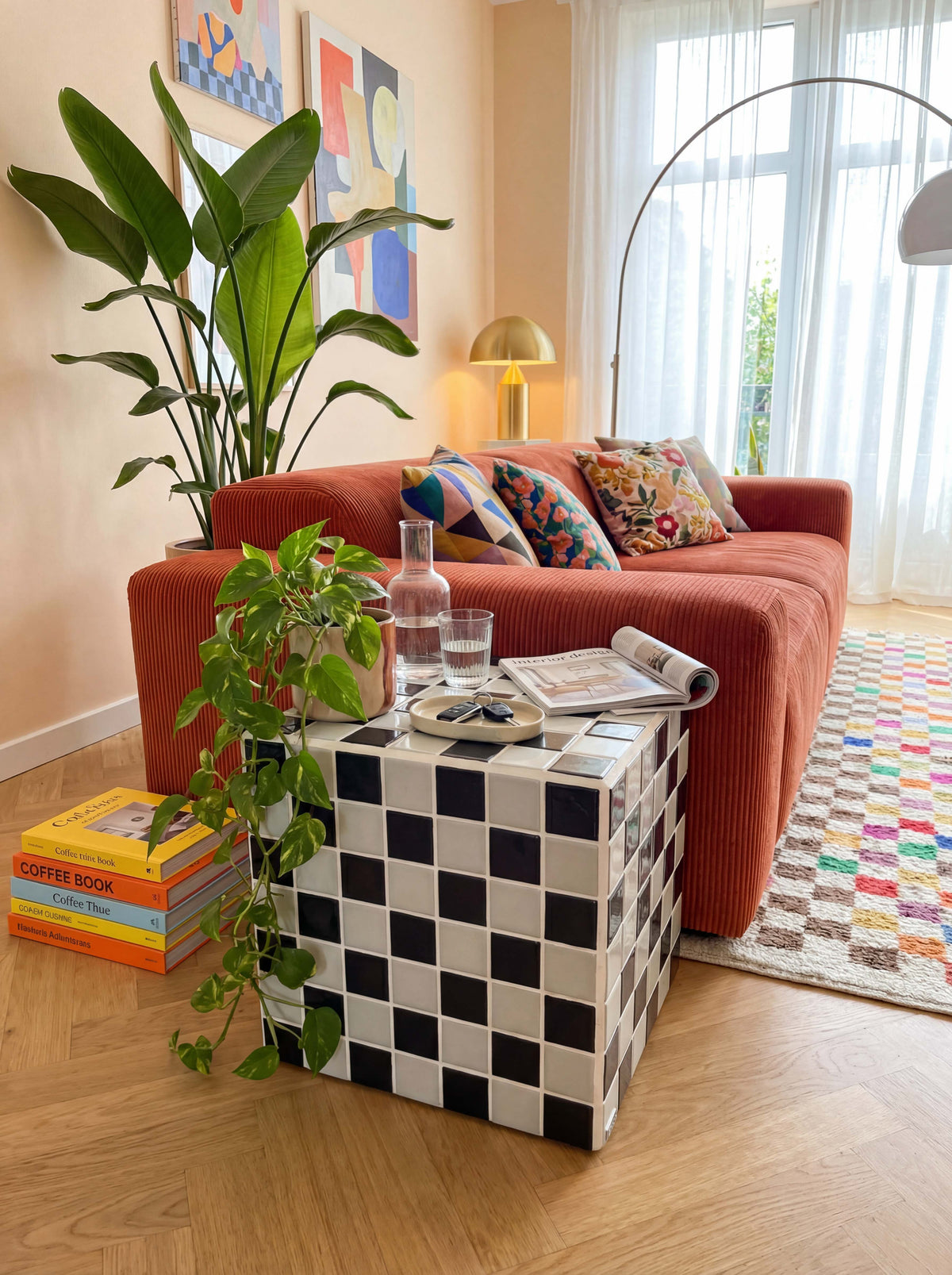 Box Side Table