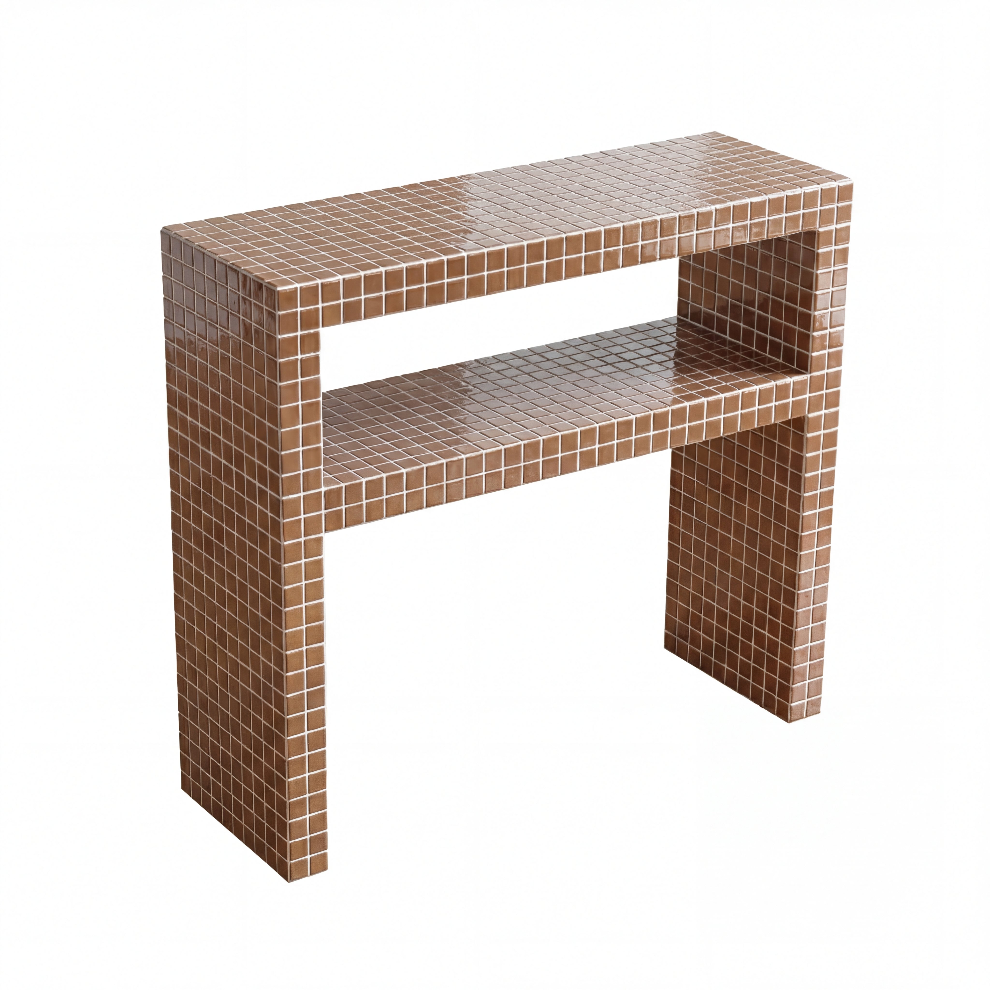 Console Dresser with Shelves