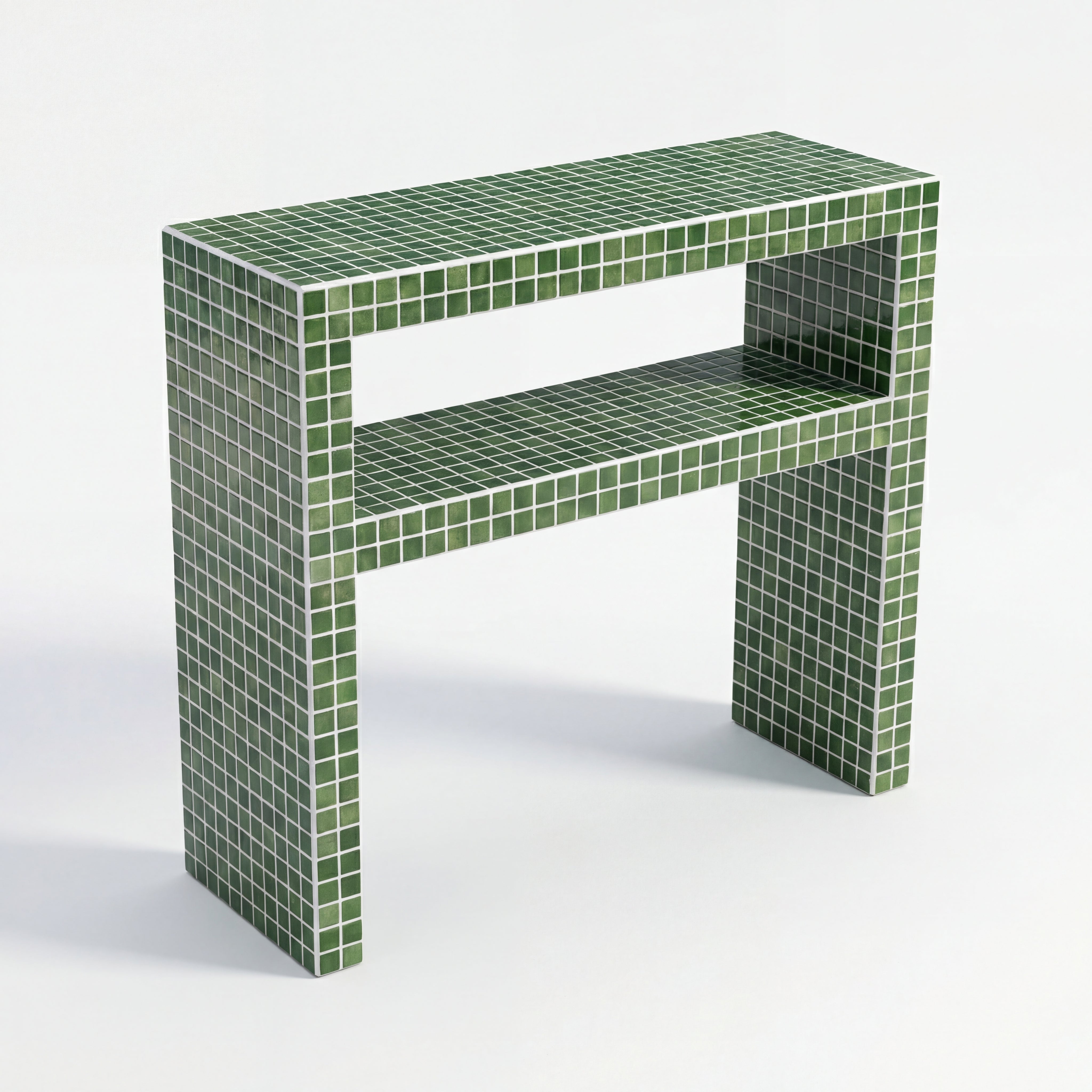 Console Dresser with Shelves