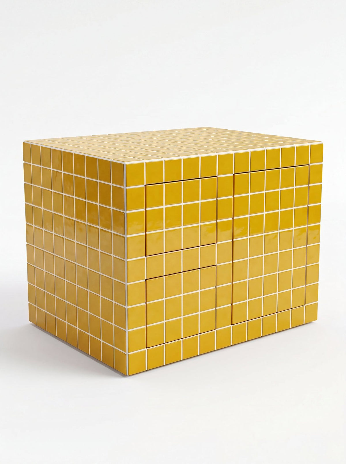 Retro Kitchen Island | Grid Design