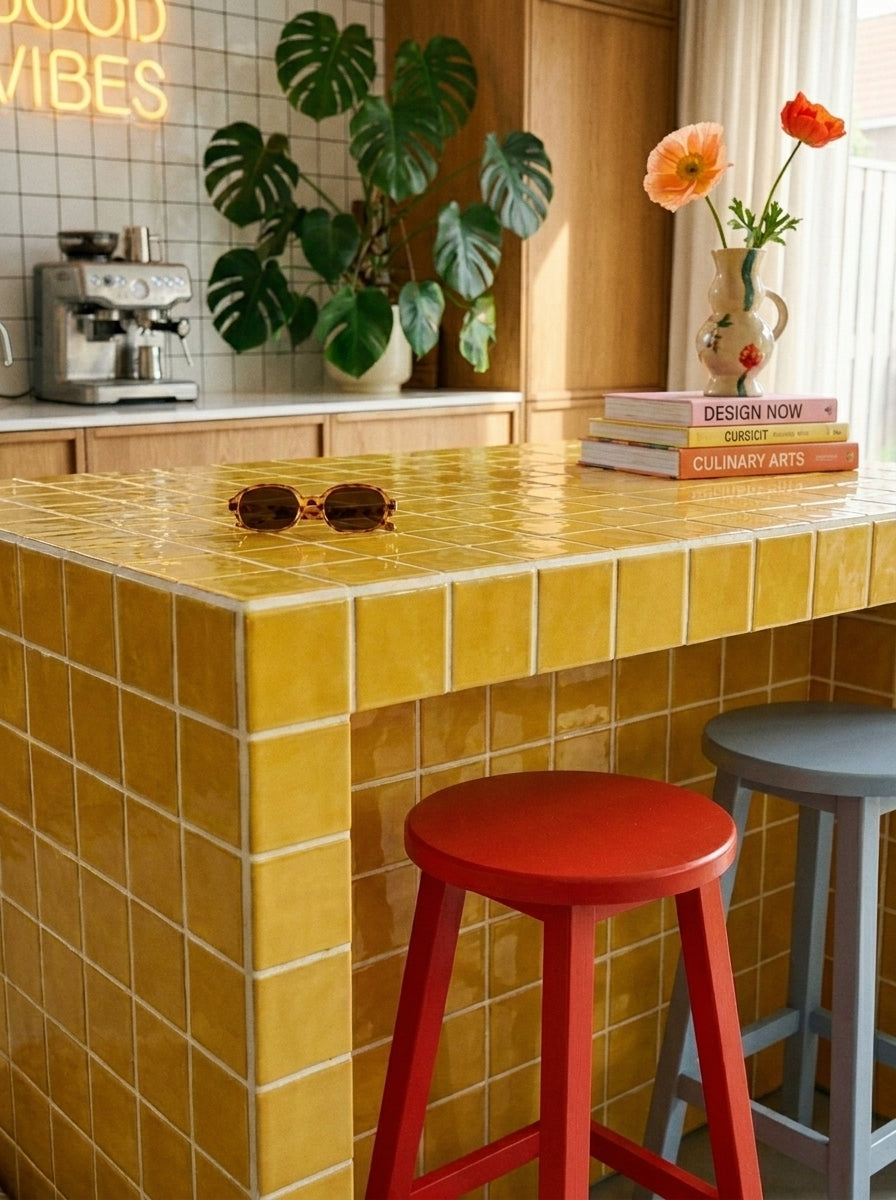 Retro Kitchen Island
