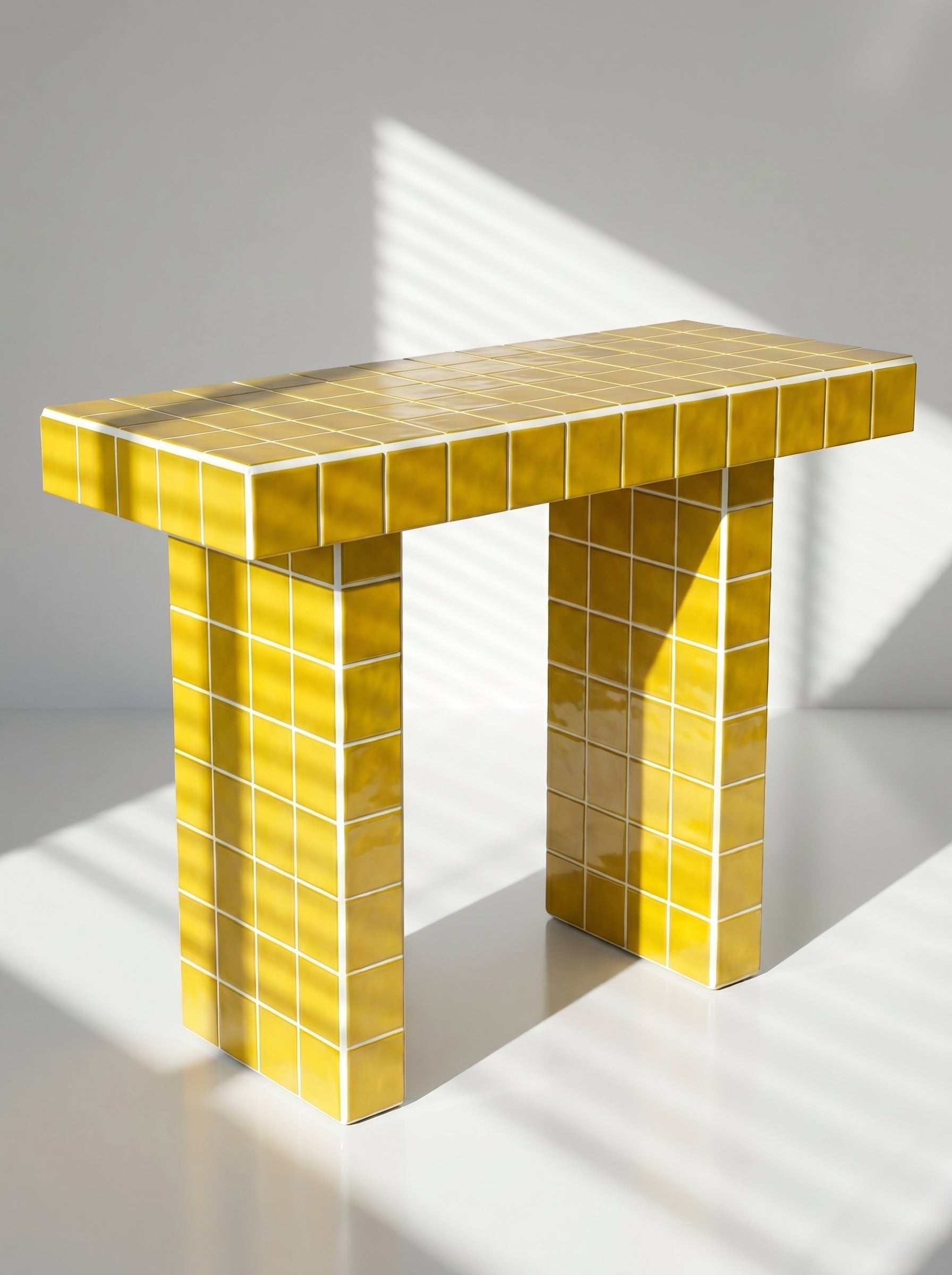Tiled Dining Table, Retro