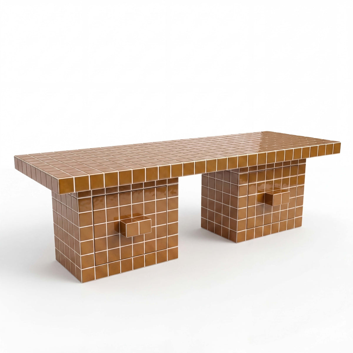Bloc 2 Drawer TV Console