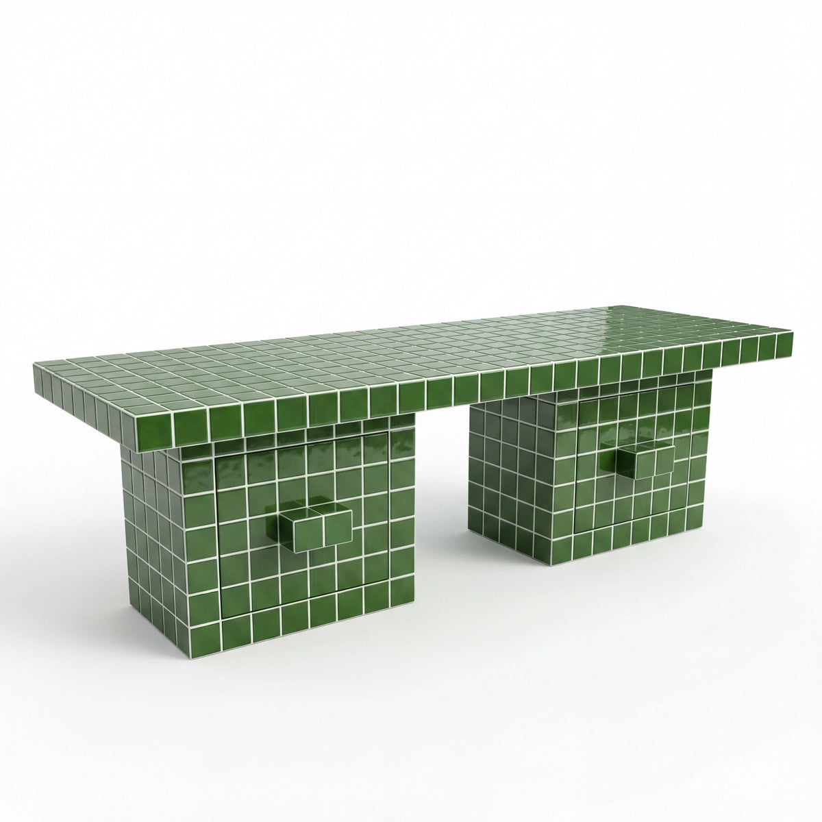 Bloc 2 Drawer TV Console