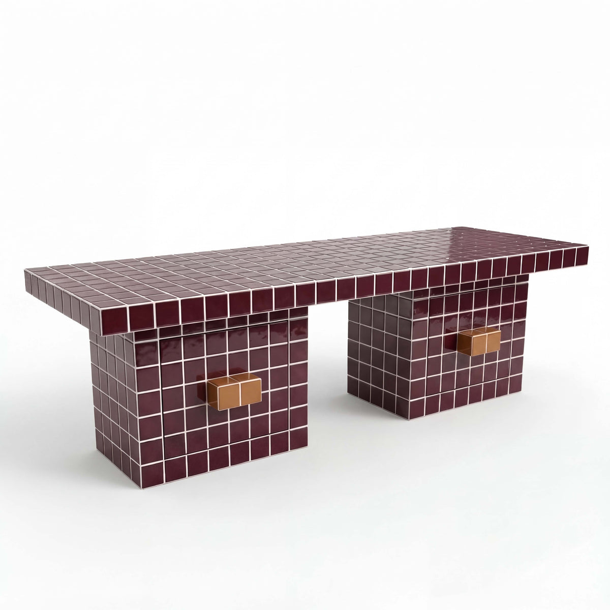 Bloc 2 Drawer TV Console