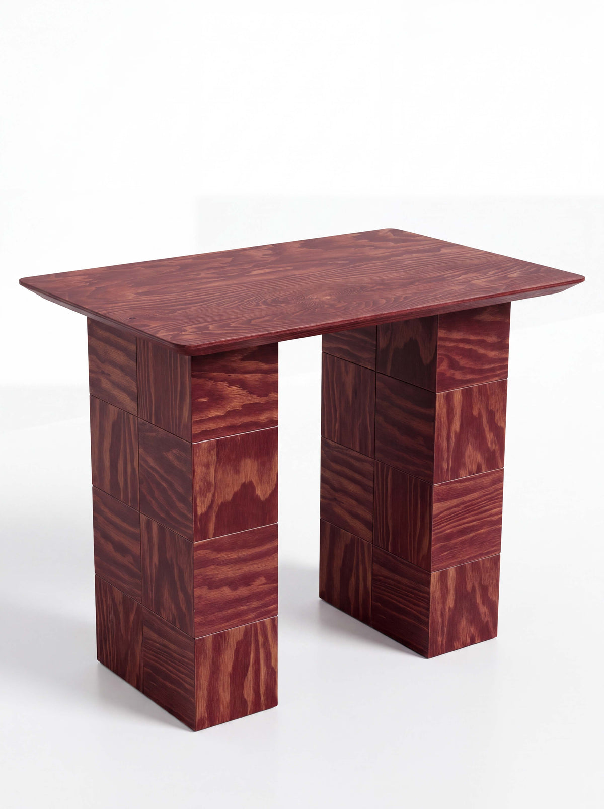 Tetra Modern Nightstand for Bedroom | Grid Design