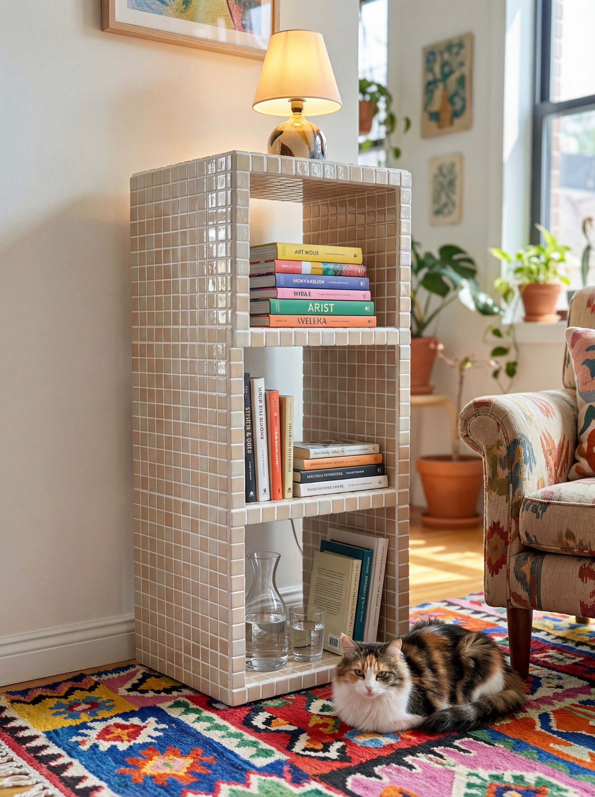 Buky 3-Shelf Bookcase