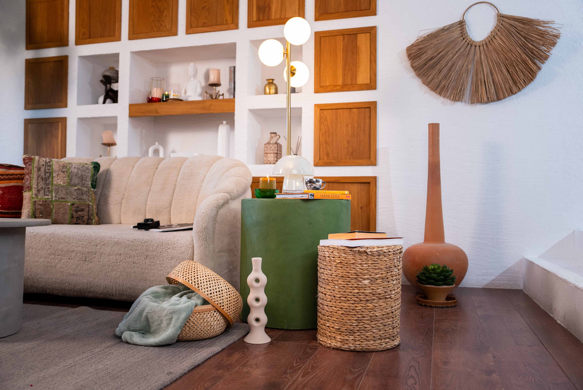 Barrel Side Table
