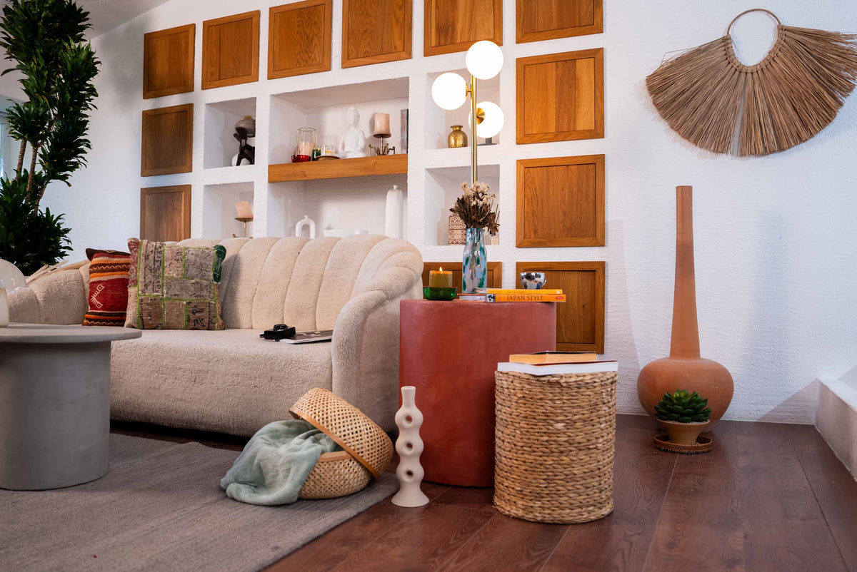 Barrel Side Table