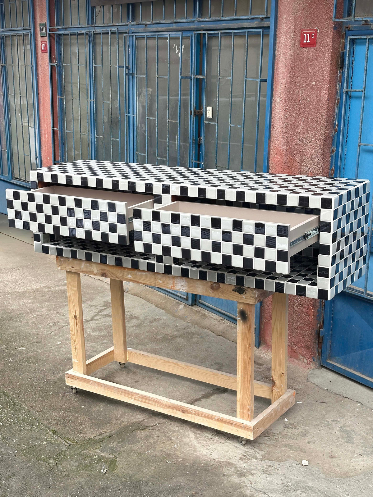 Fun 2 Drawer TV Console