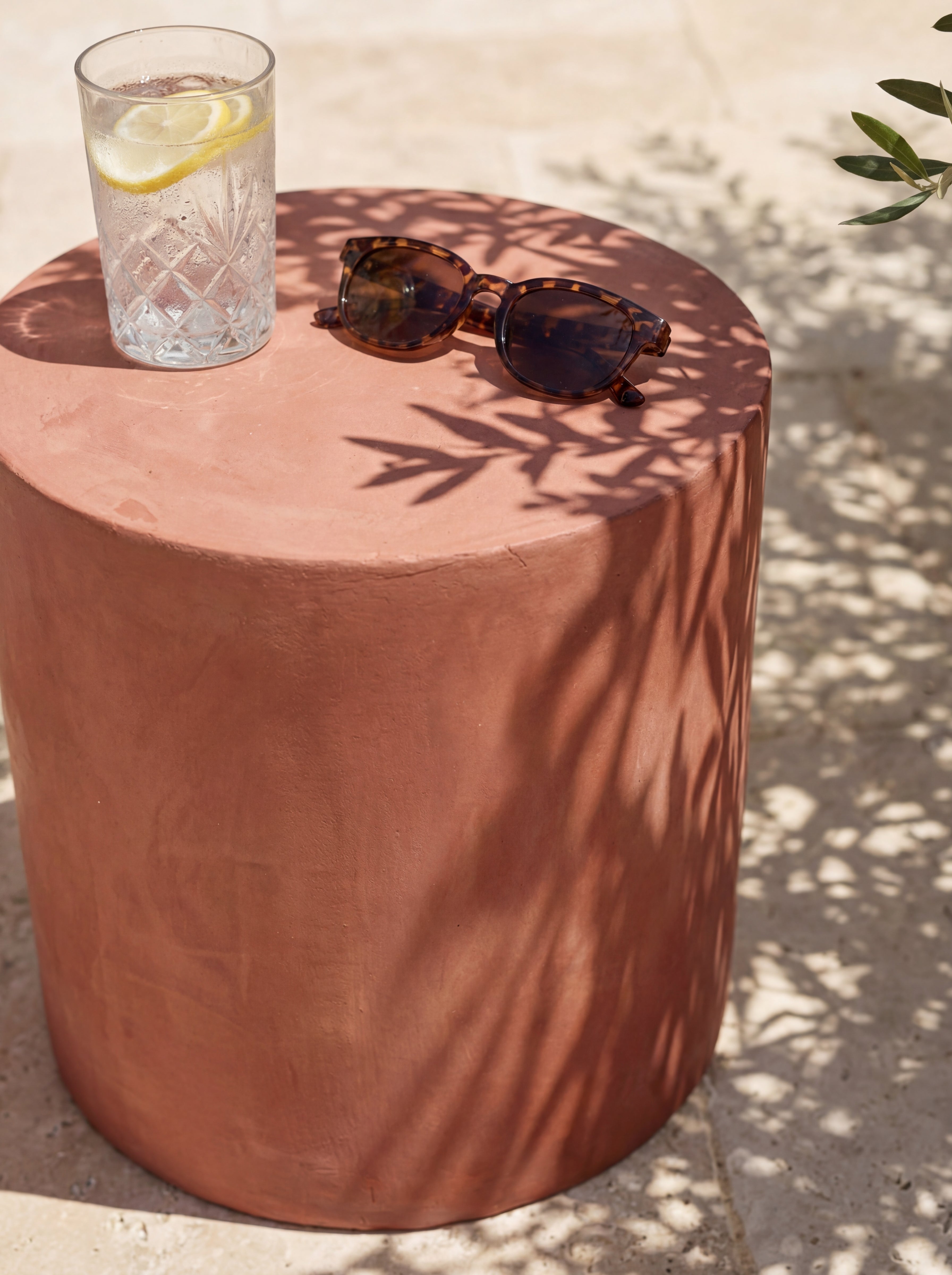 Barrel Side Table