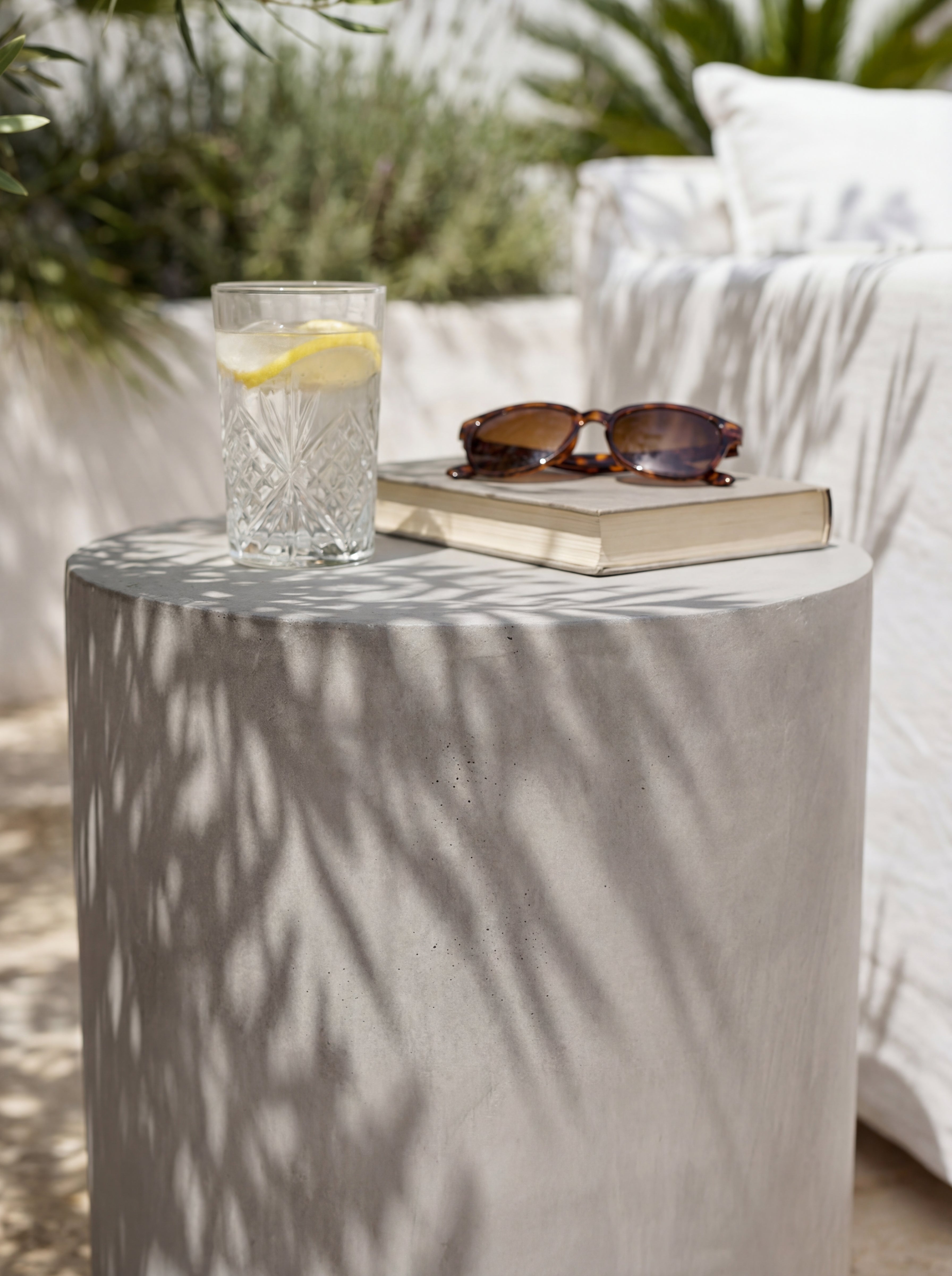 Barrel Side Table