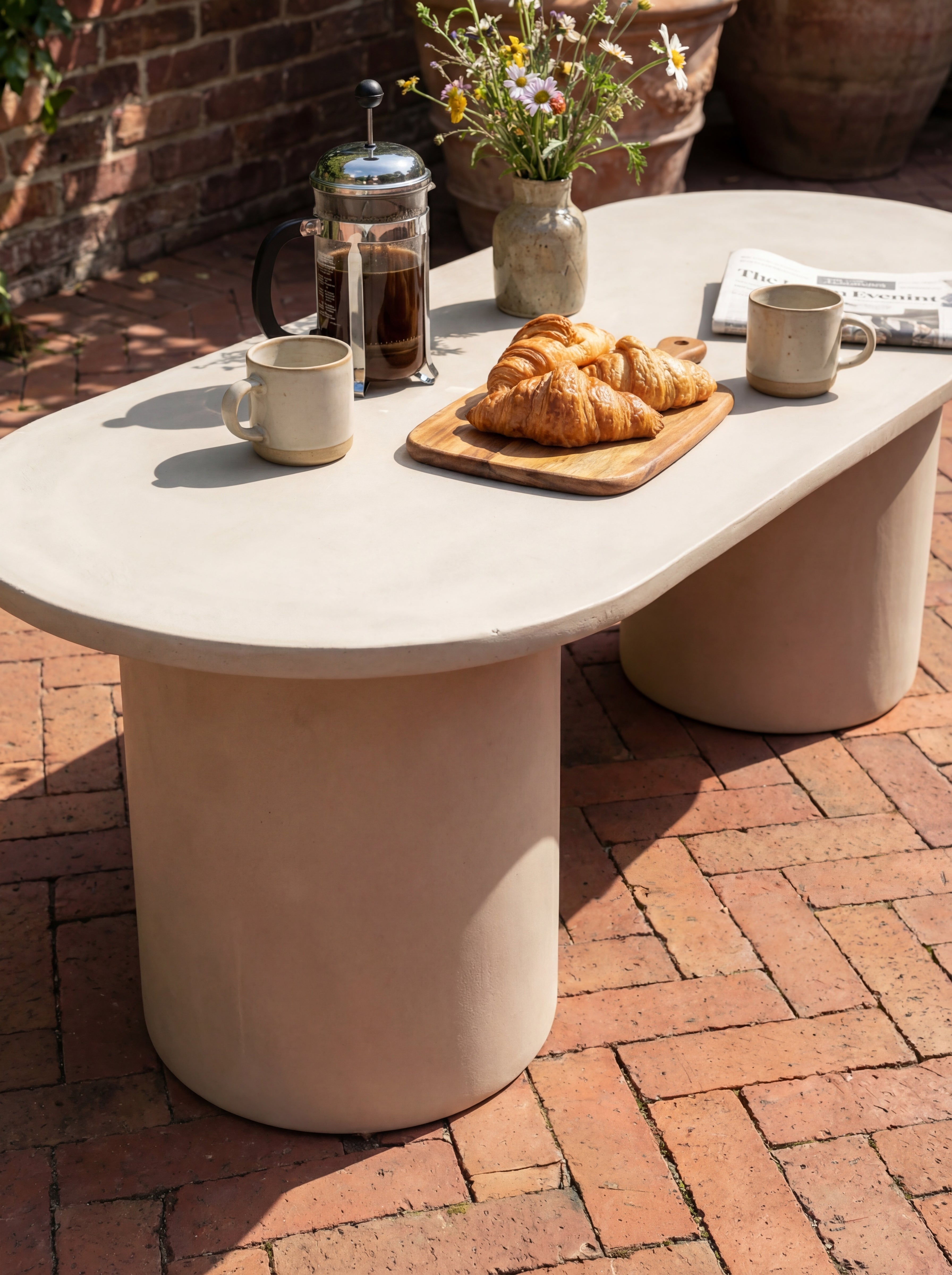 Orbit Oval Coffee Table