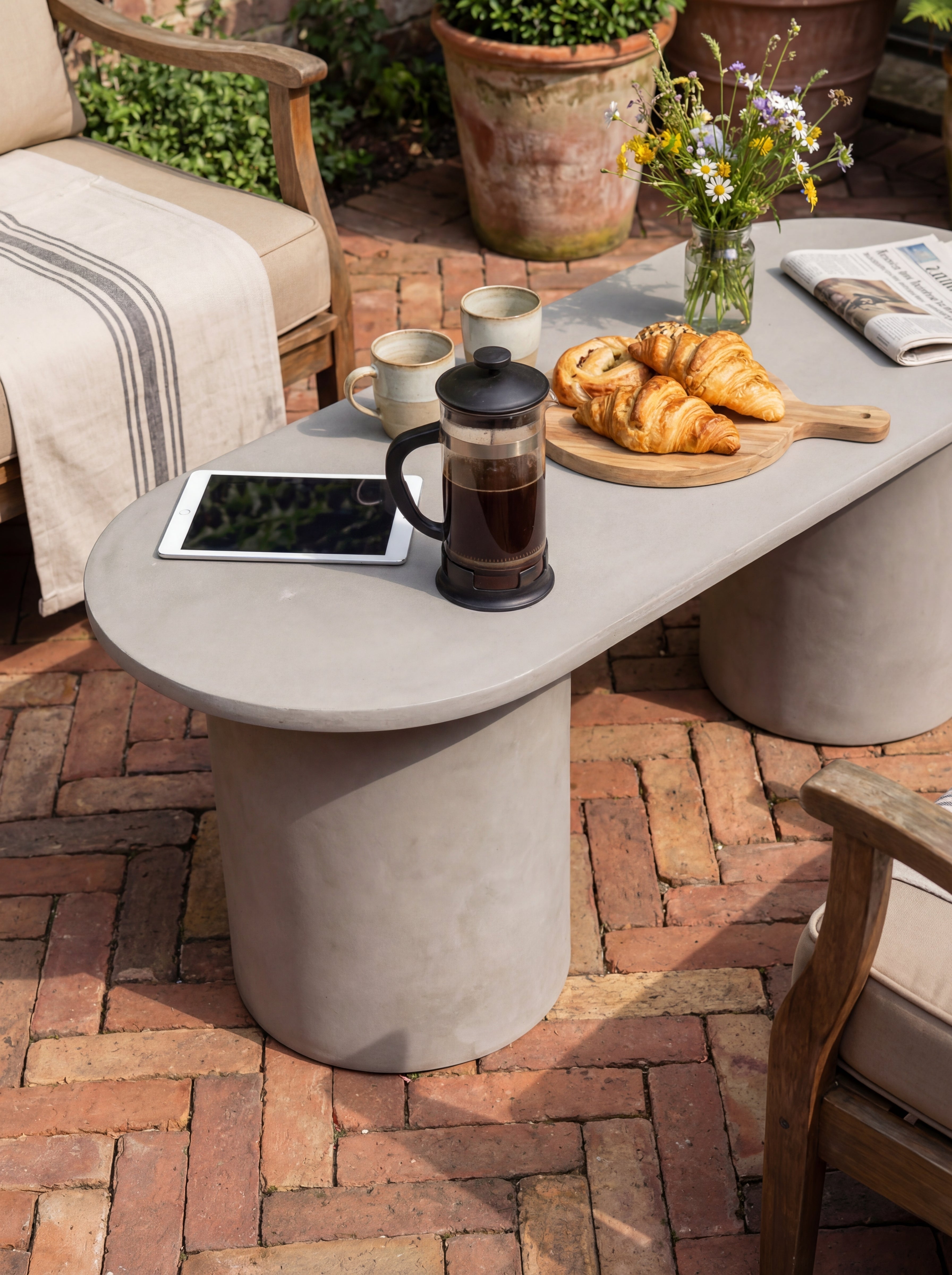 Orbit Oval Coffee Table