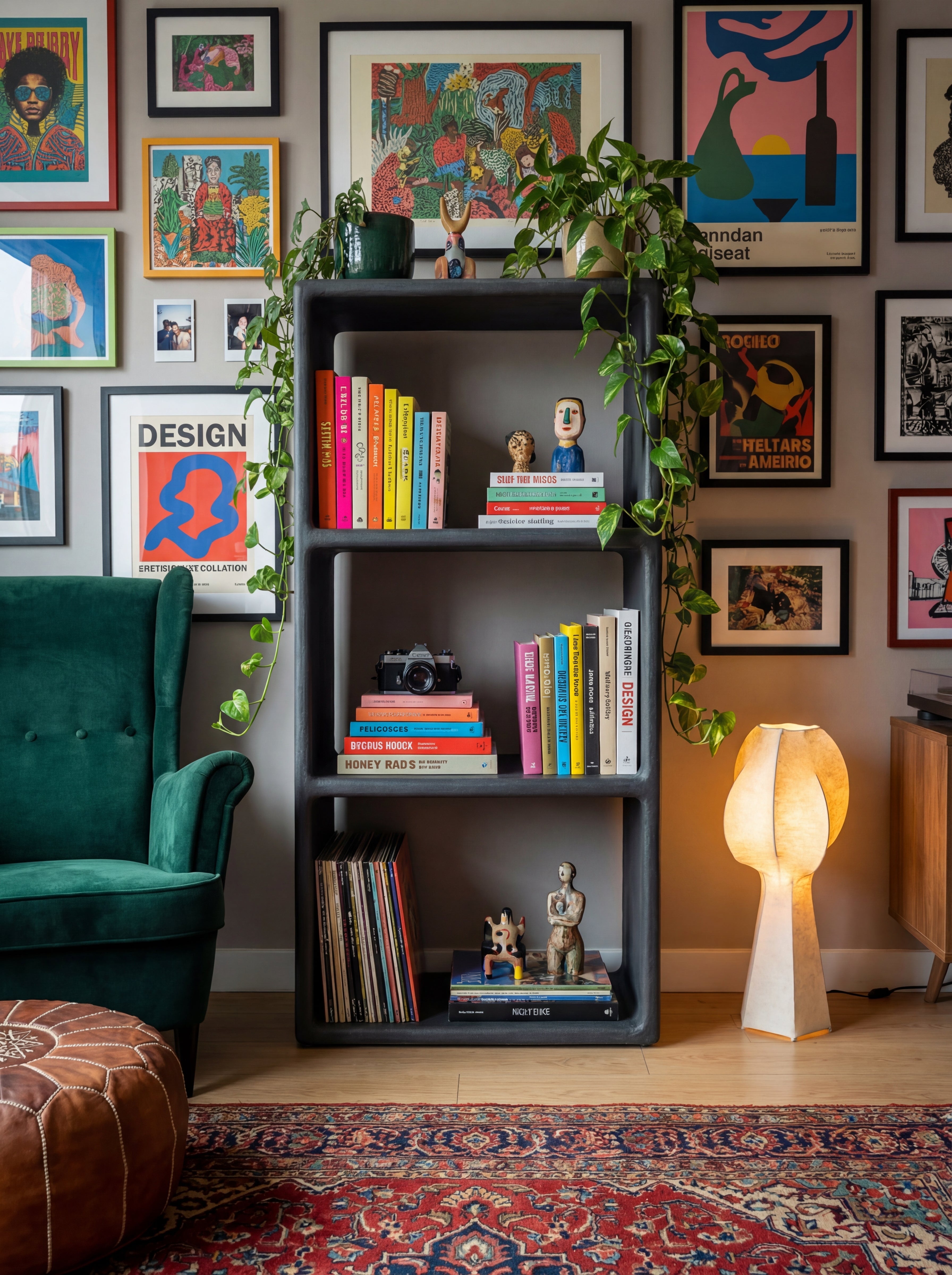 Luno 3-Shelf Bookcase