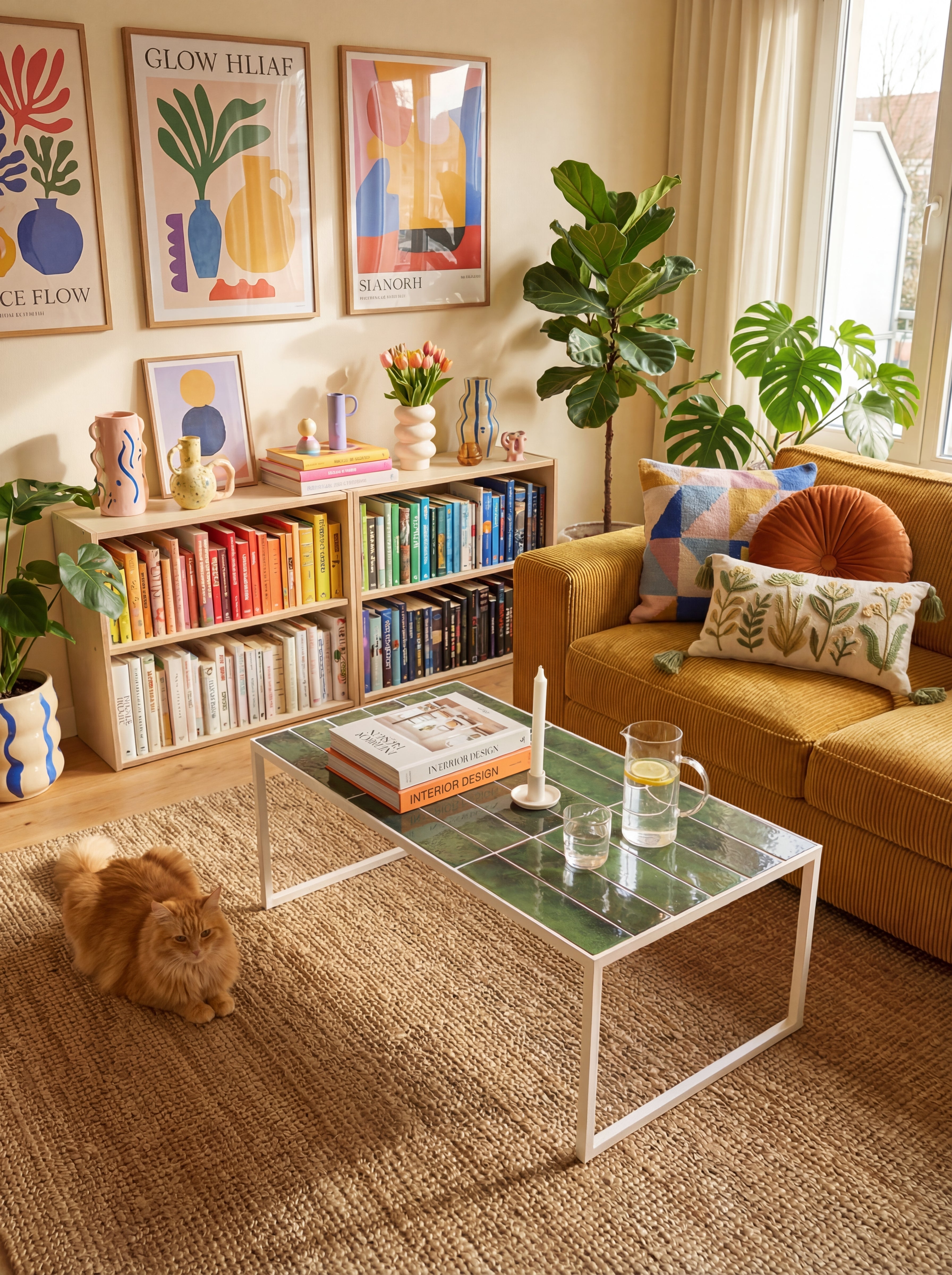 Bumpy Rectangular Coffee Table