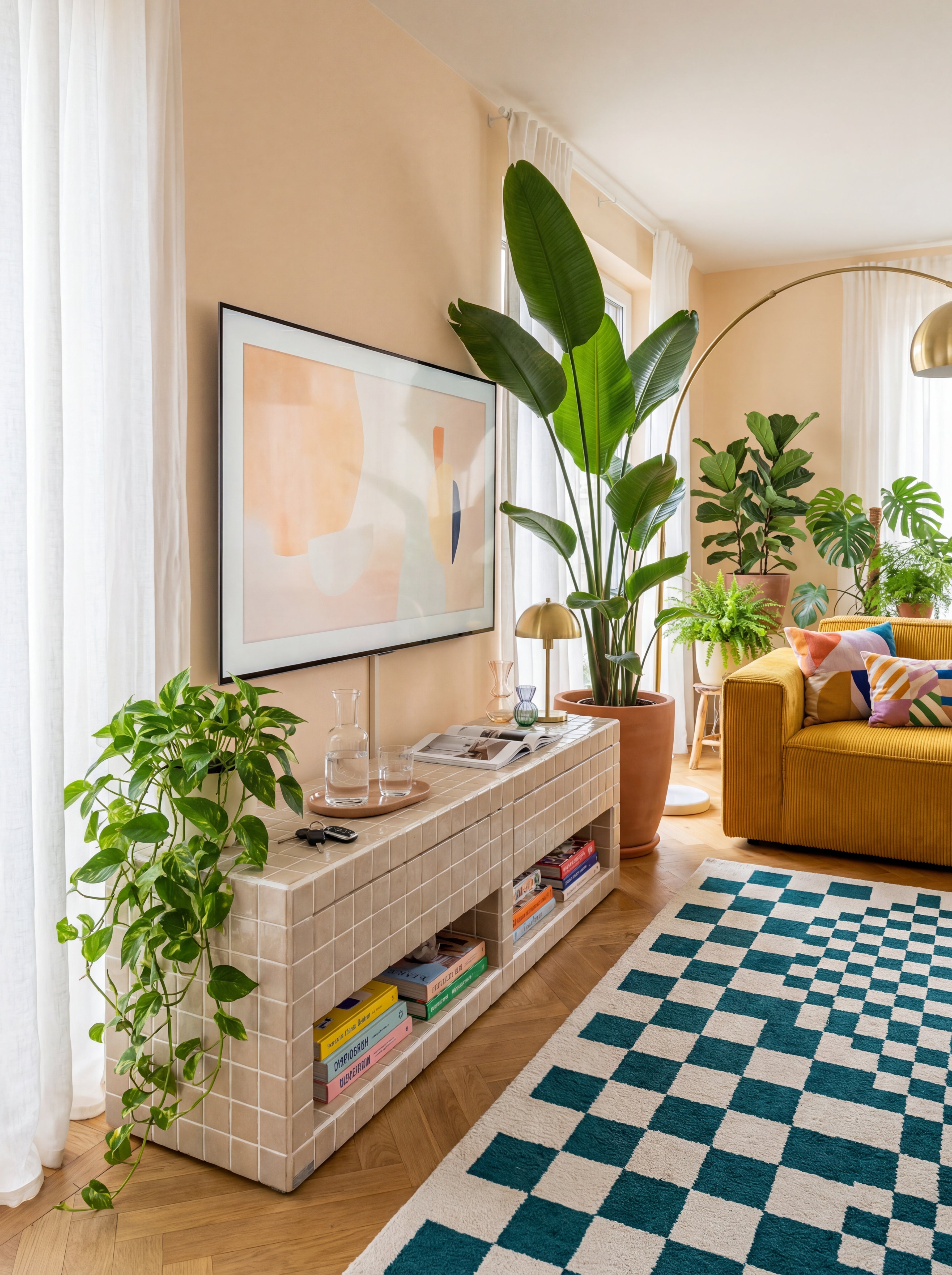 Fun Double Drawer TV Unit