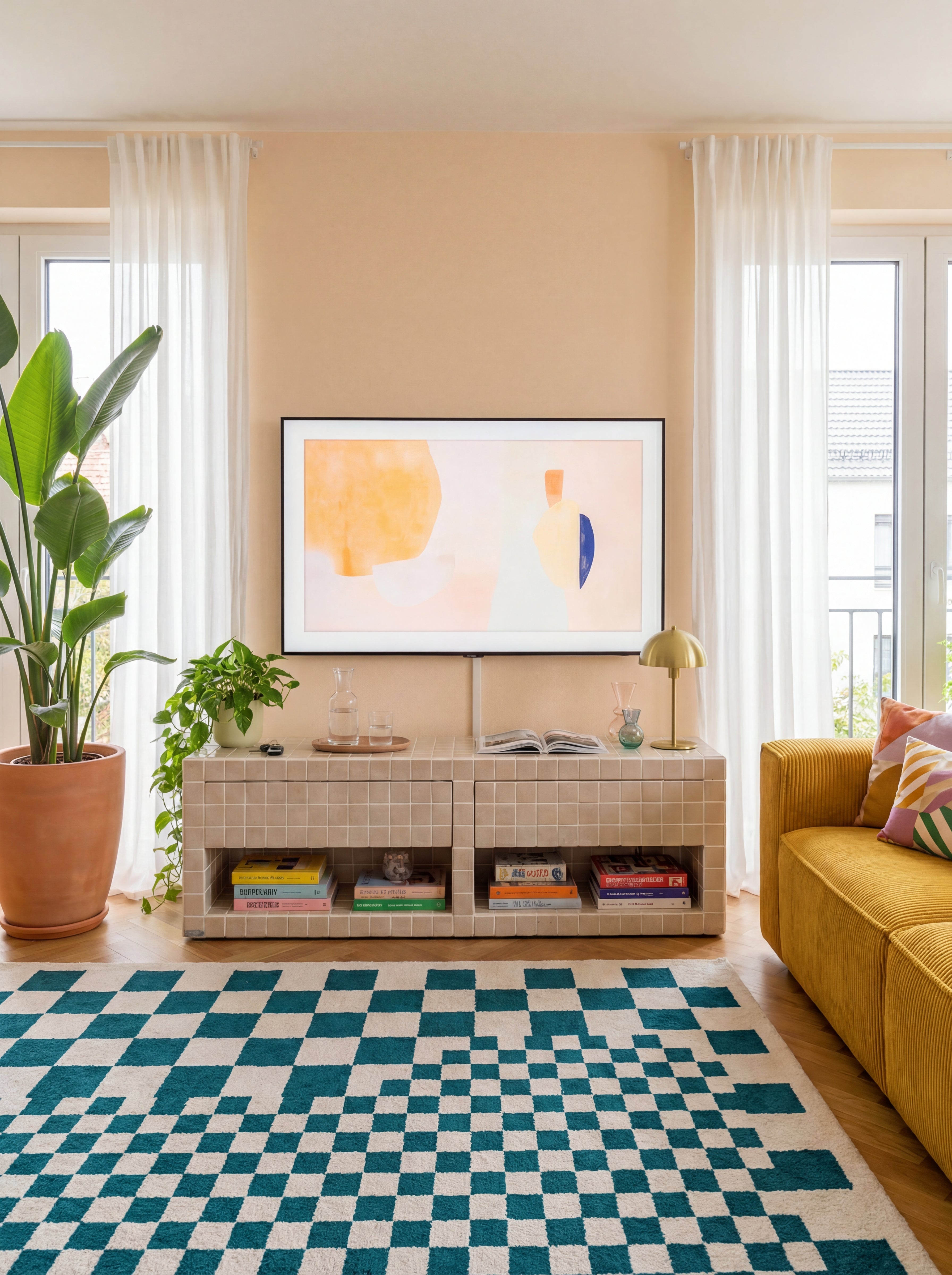 Fun Double Drawer TV Unit
