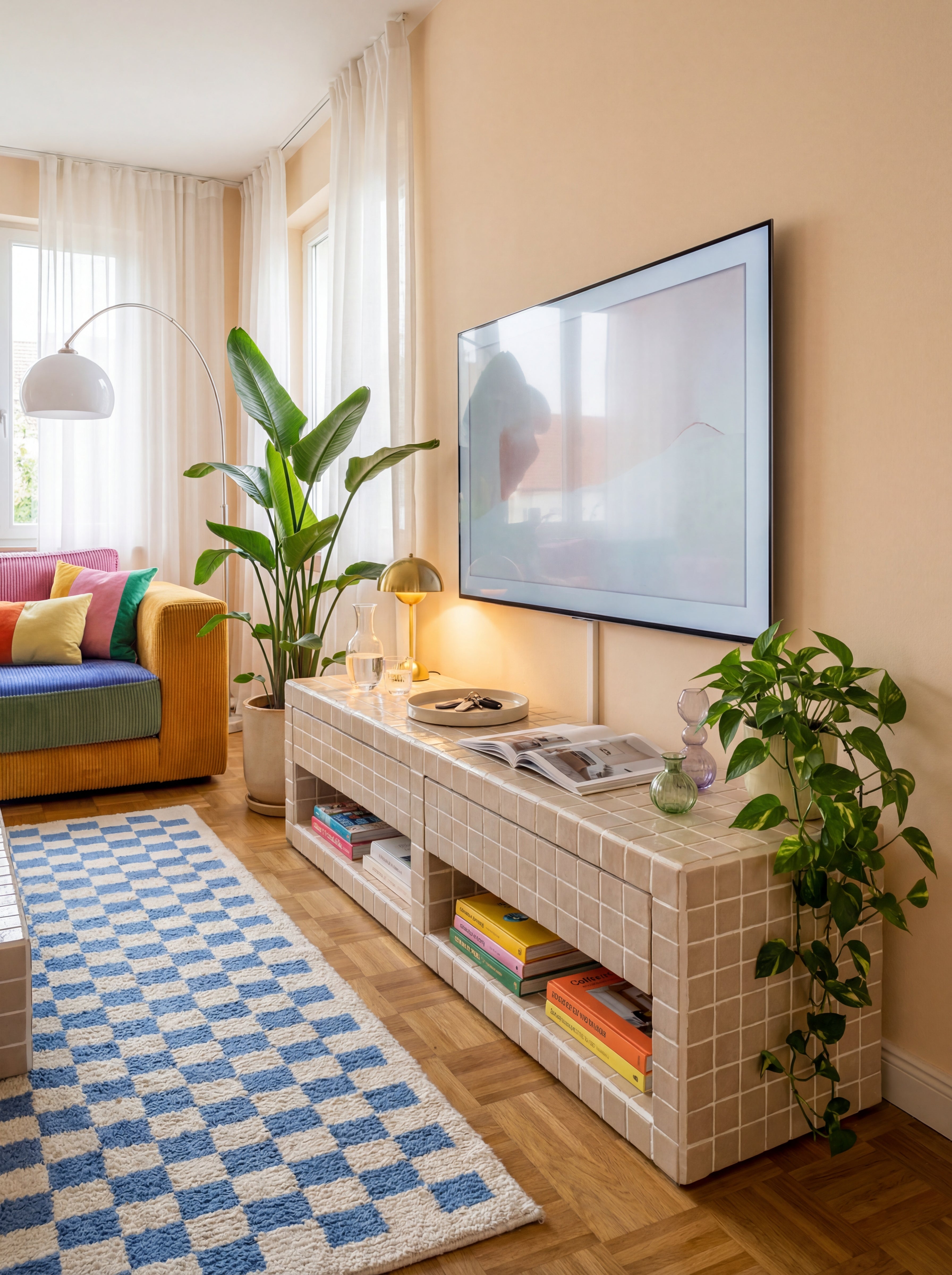 Fun Double Drawer TV Unit