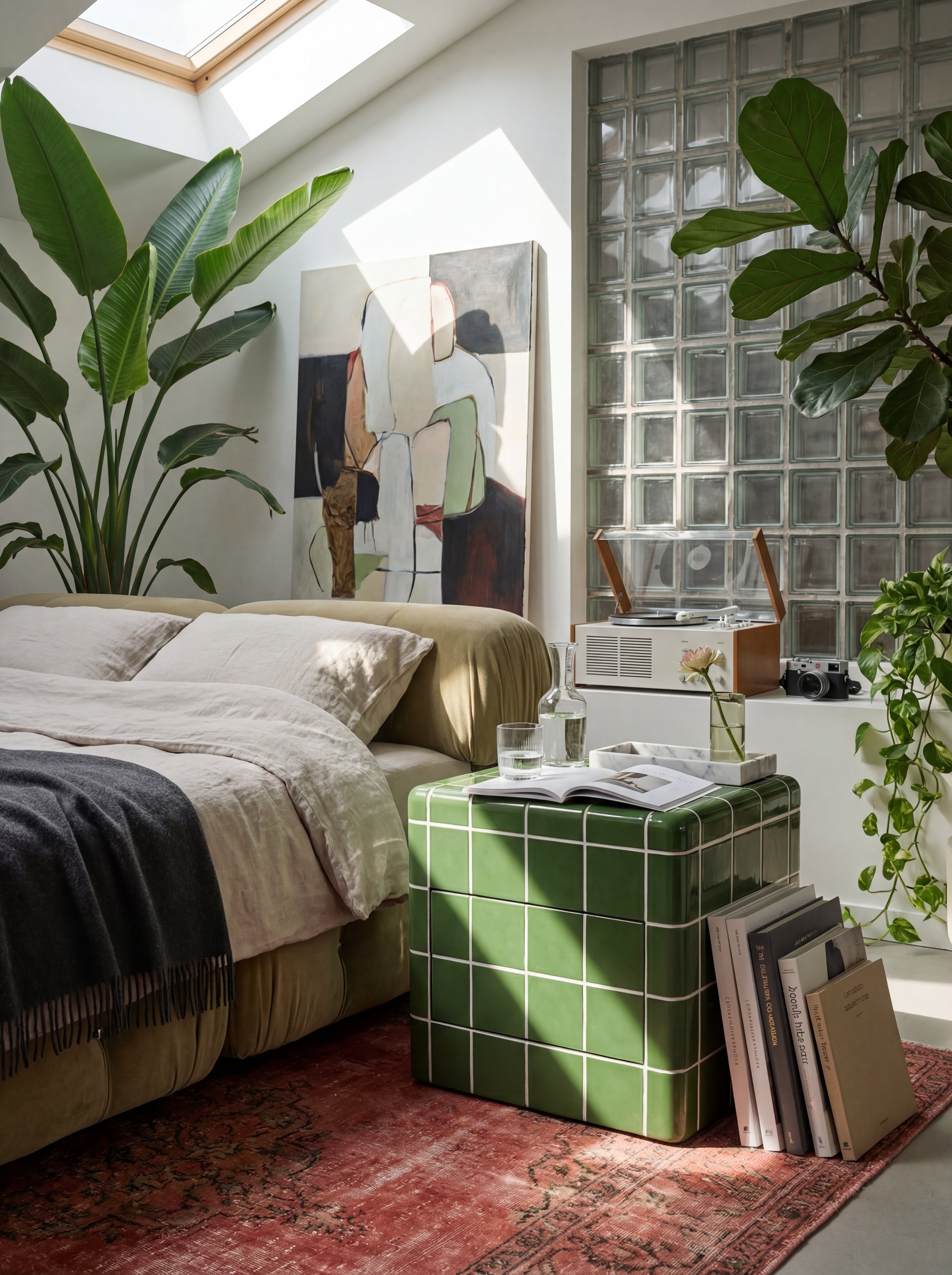 Mellow Nightstand with Drawers