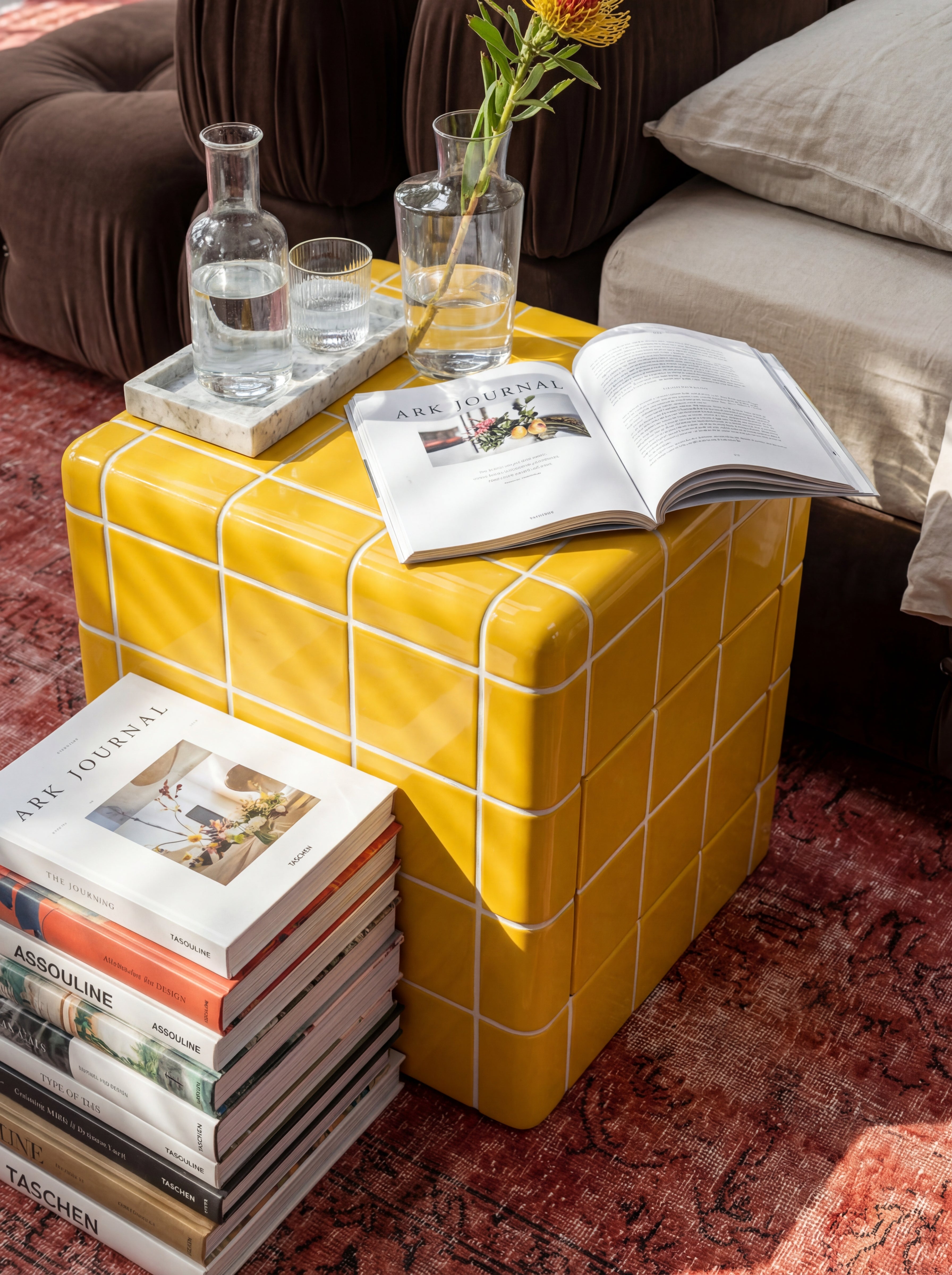 Mellow Nightstand with Drawers