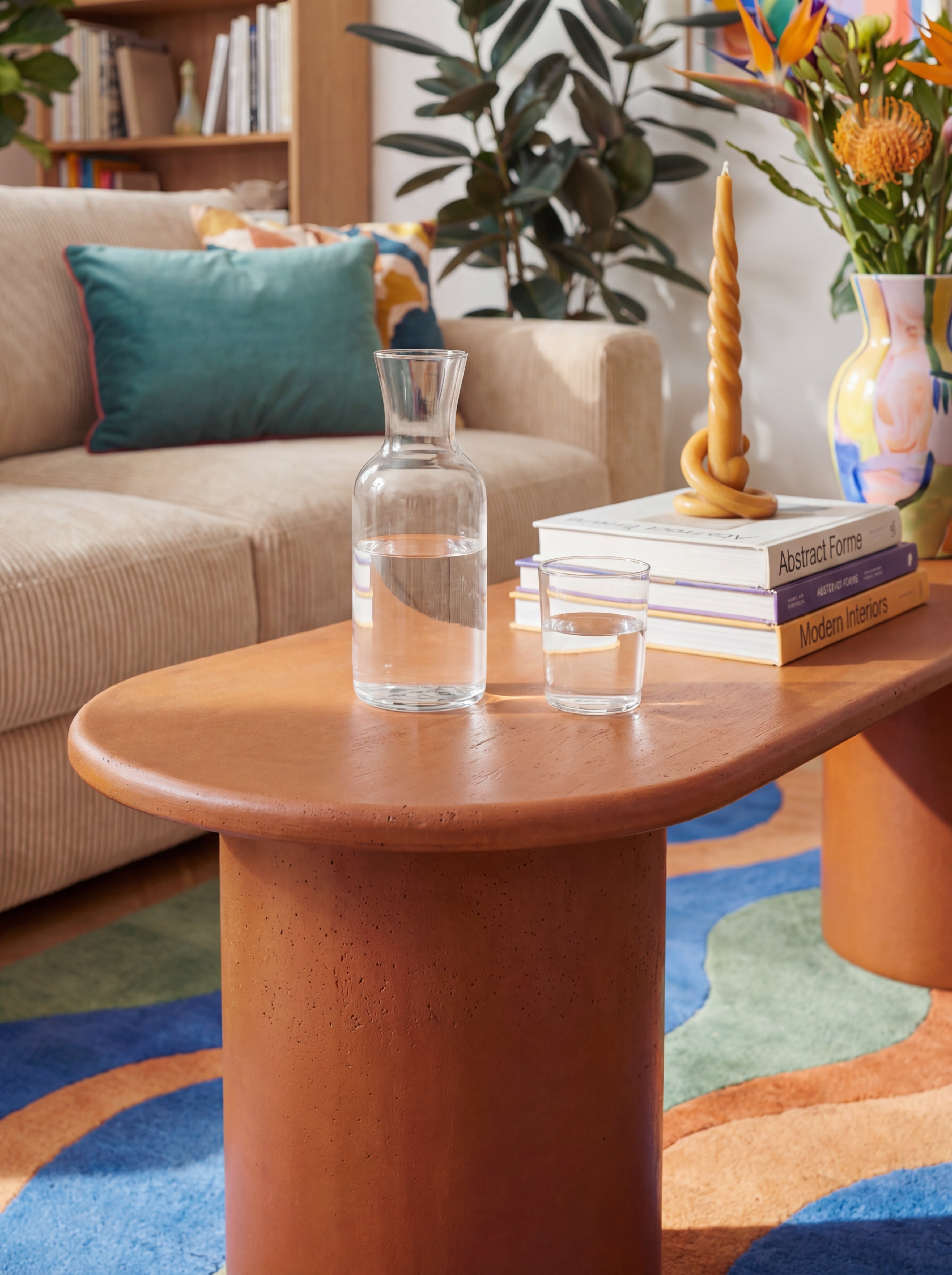 Orbit Oval Coffee Table