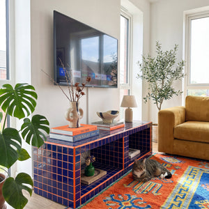 Cobalt Blue/Orange