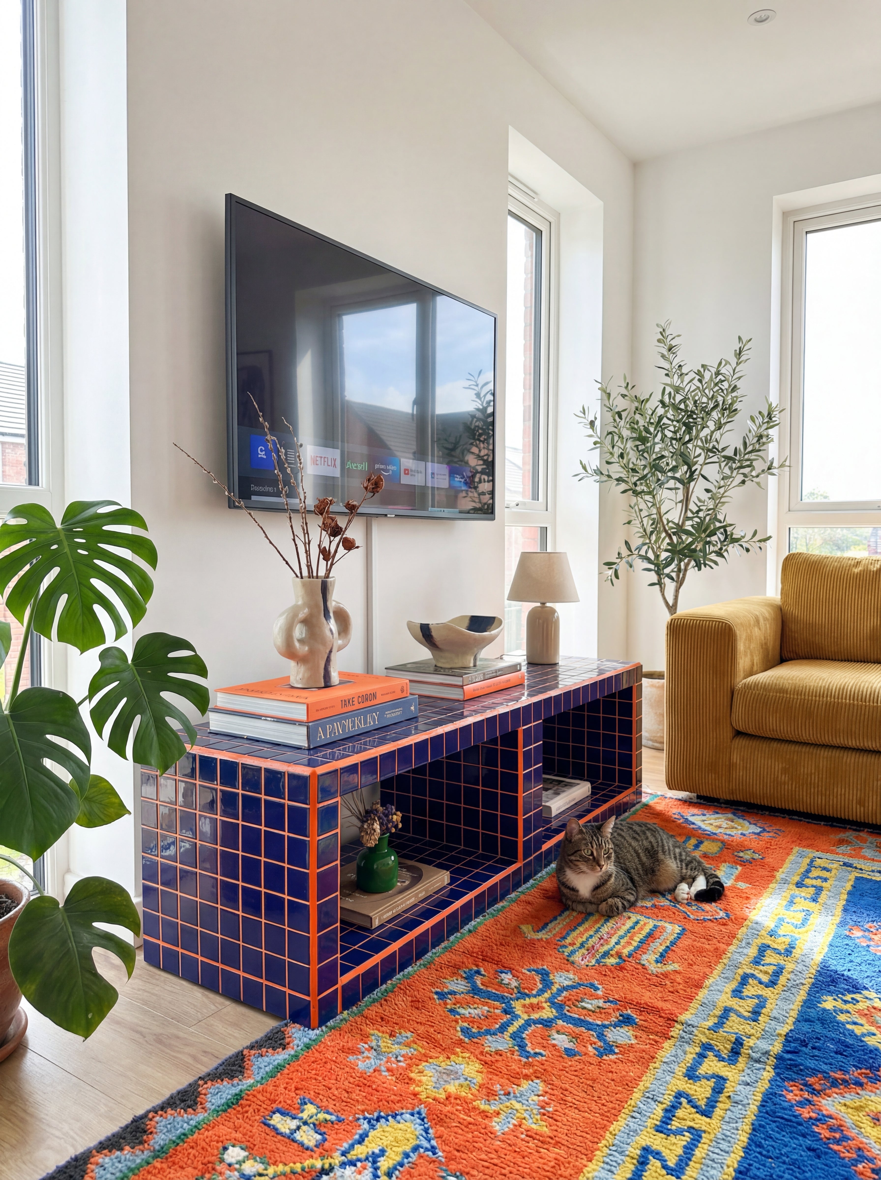 Fun Double Compartment TV Unit