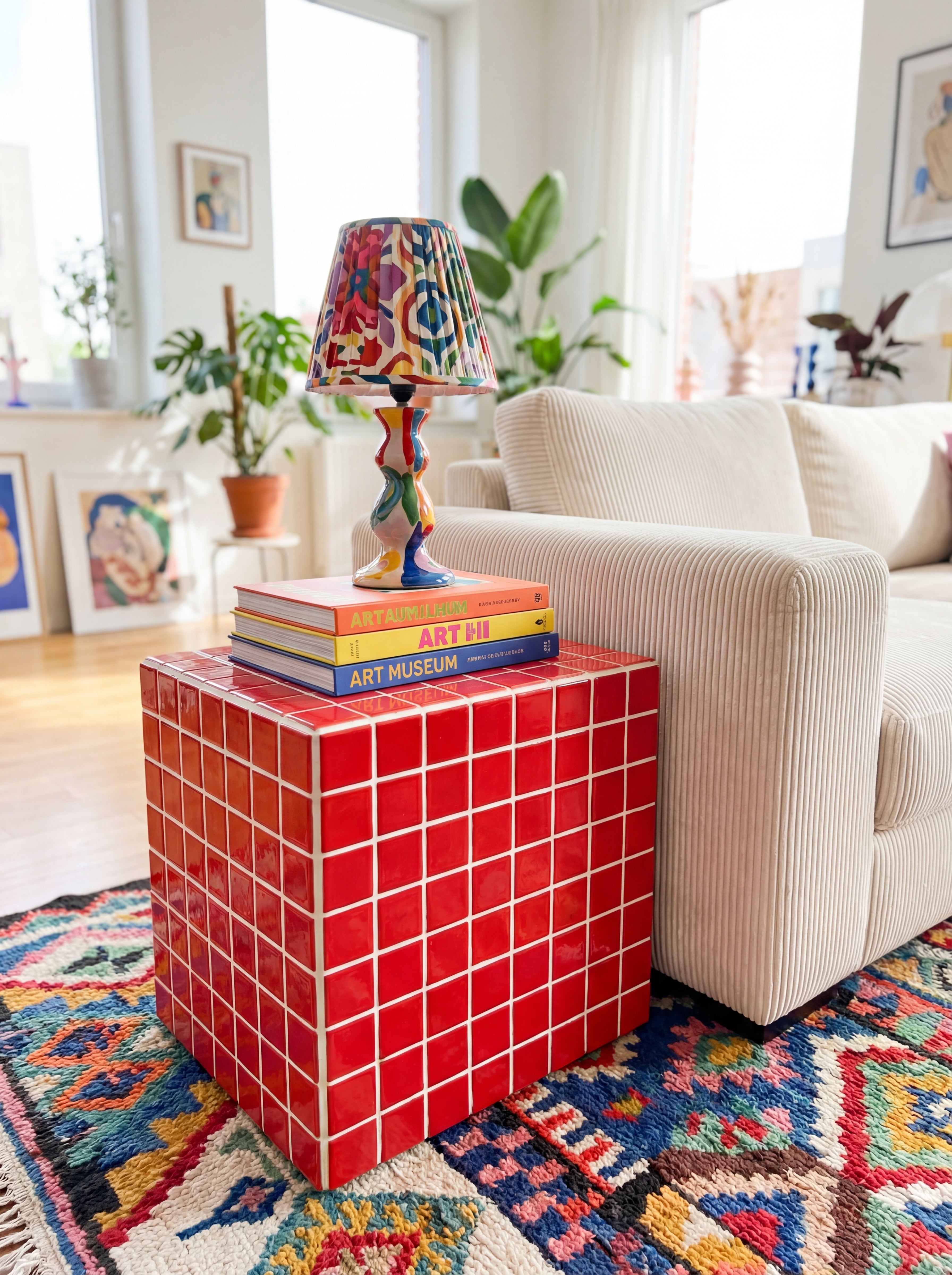 Box Side Table