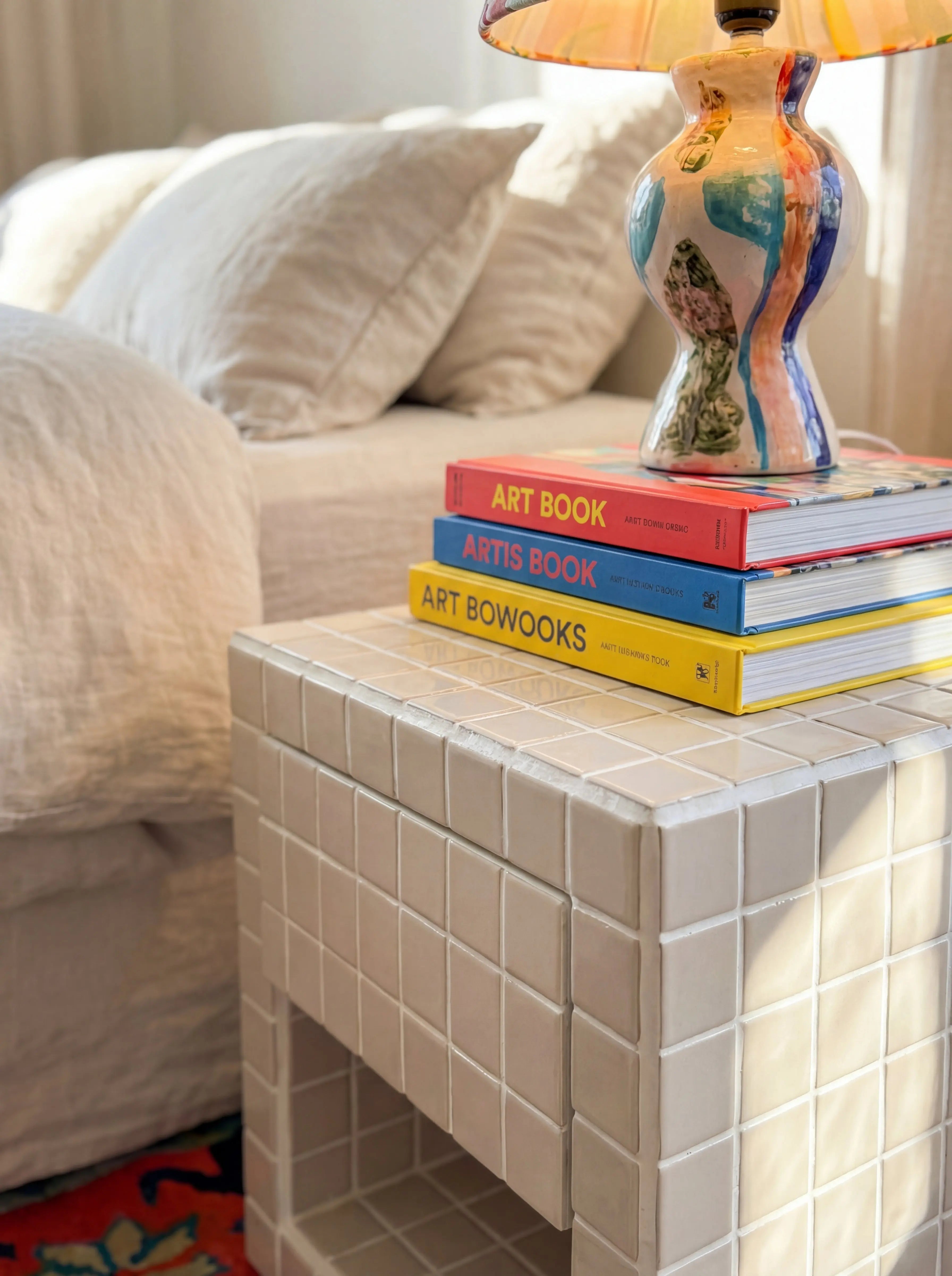 Nitestand Tek Çekmeceli Komodin Grid Design