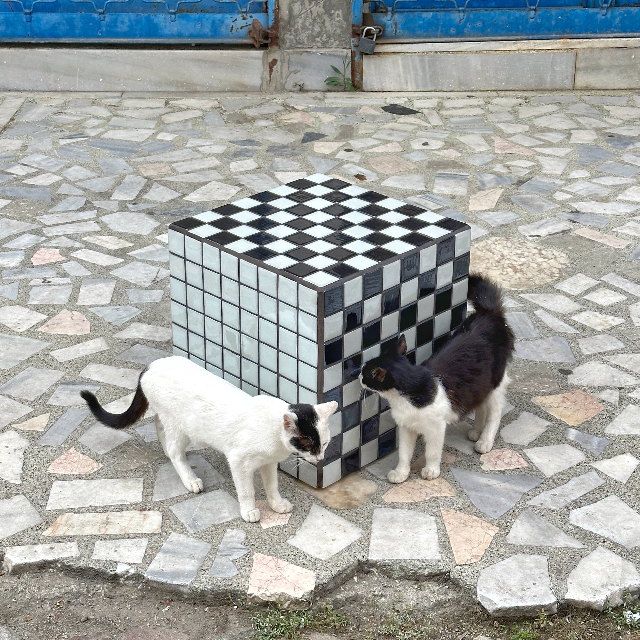 Box Side Table