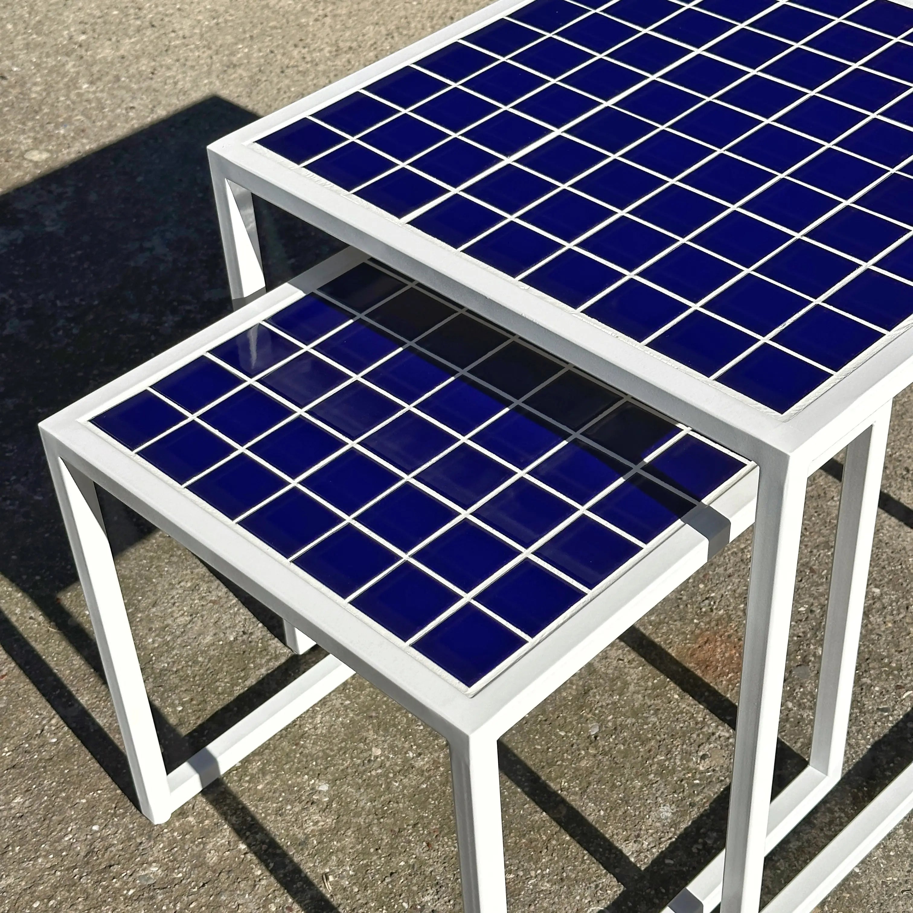 Twin 2'li Sehpa Grid Design Shop