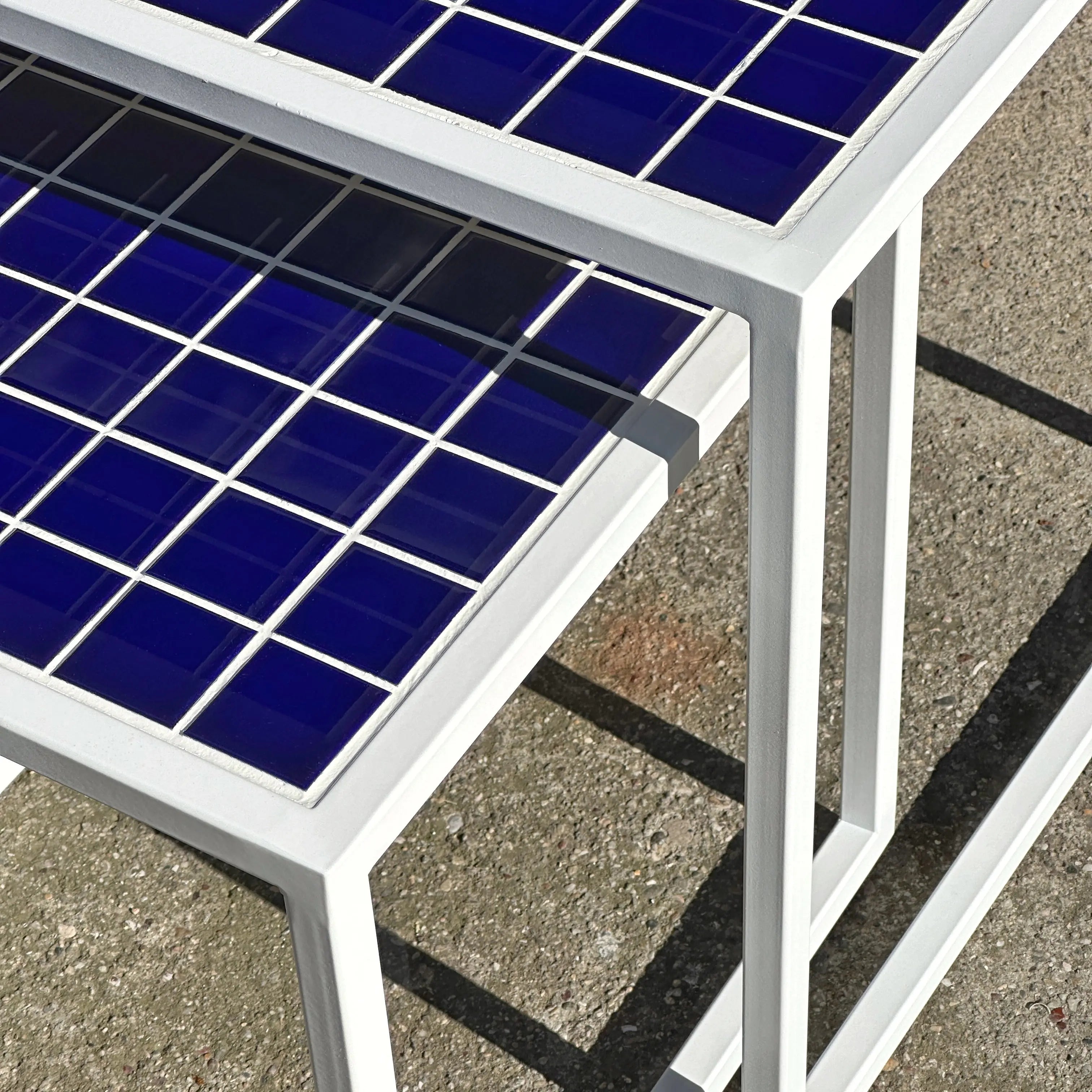 Twin 2'li Sehpa Grid Design Shop