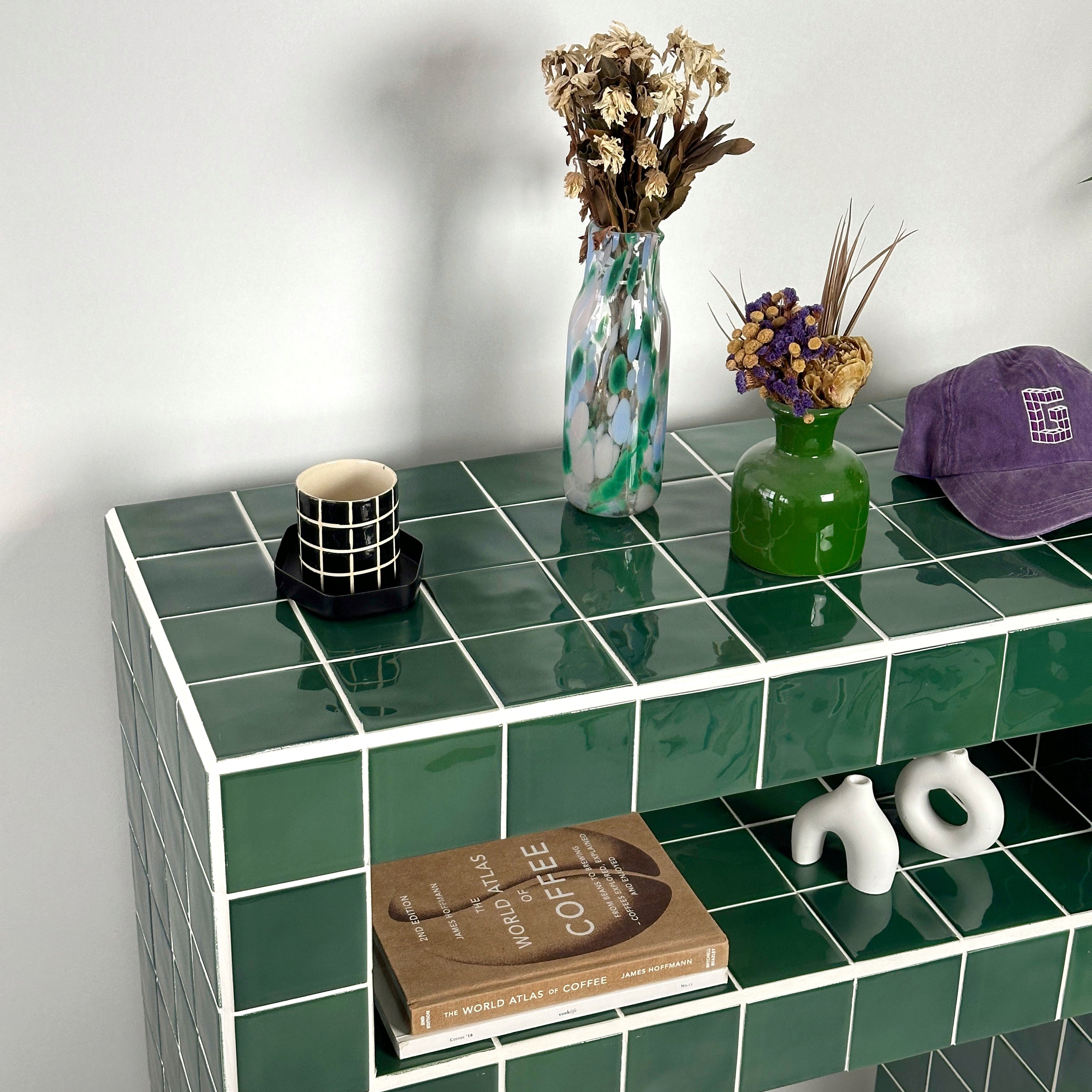 Quad Shelved Dresser