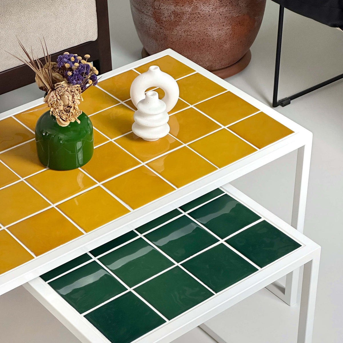 Retro-Mid Twin 2-Piece Coffee Table