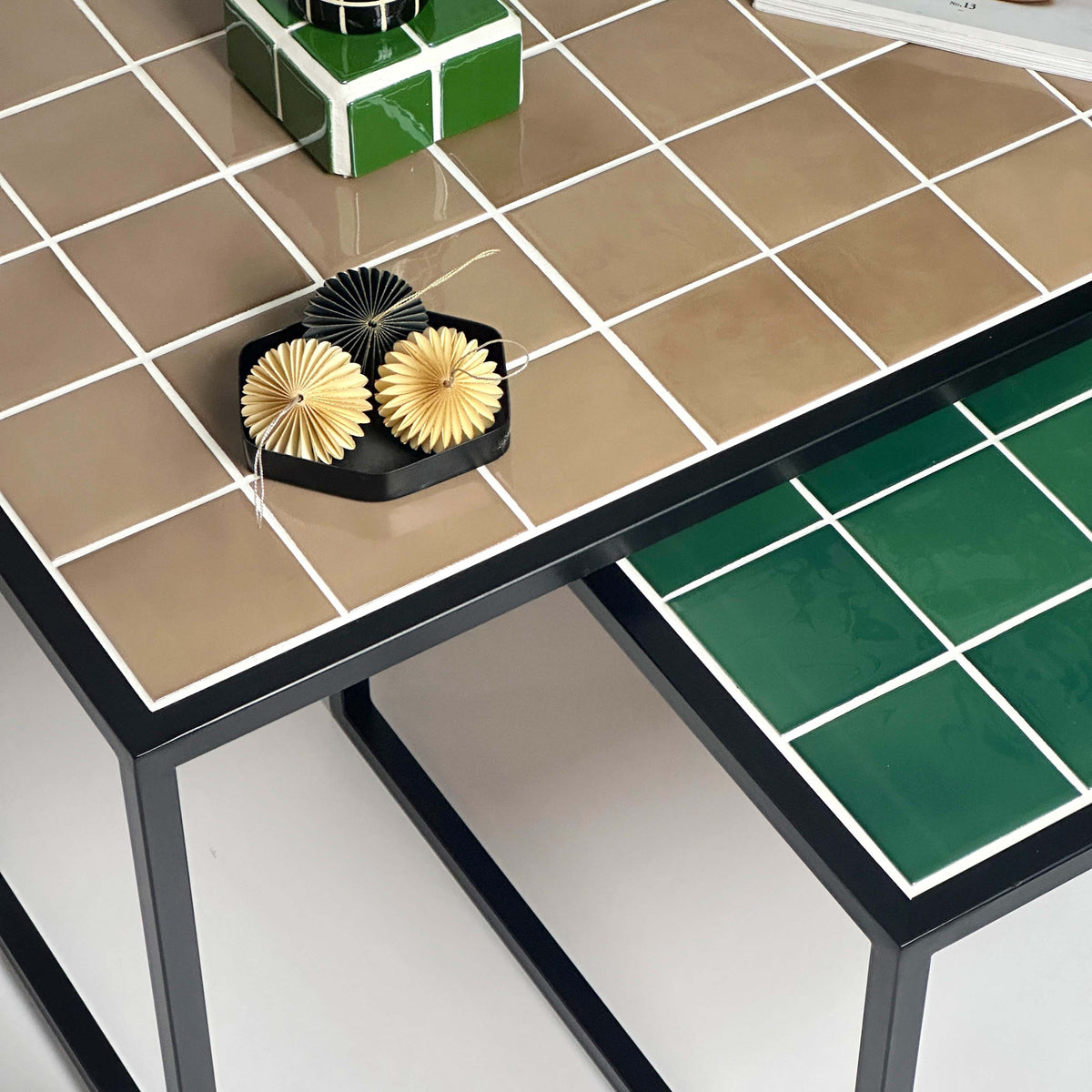 Retro-Mid Twin 2-Piece Coffee Table