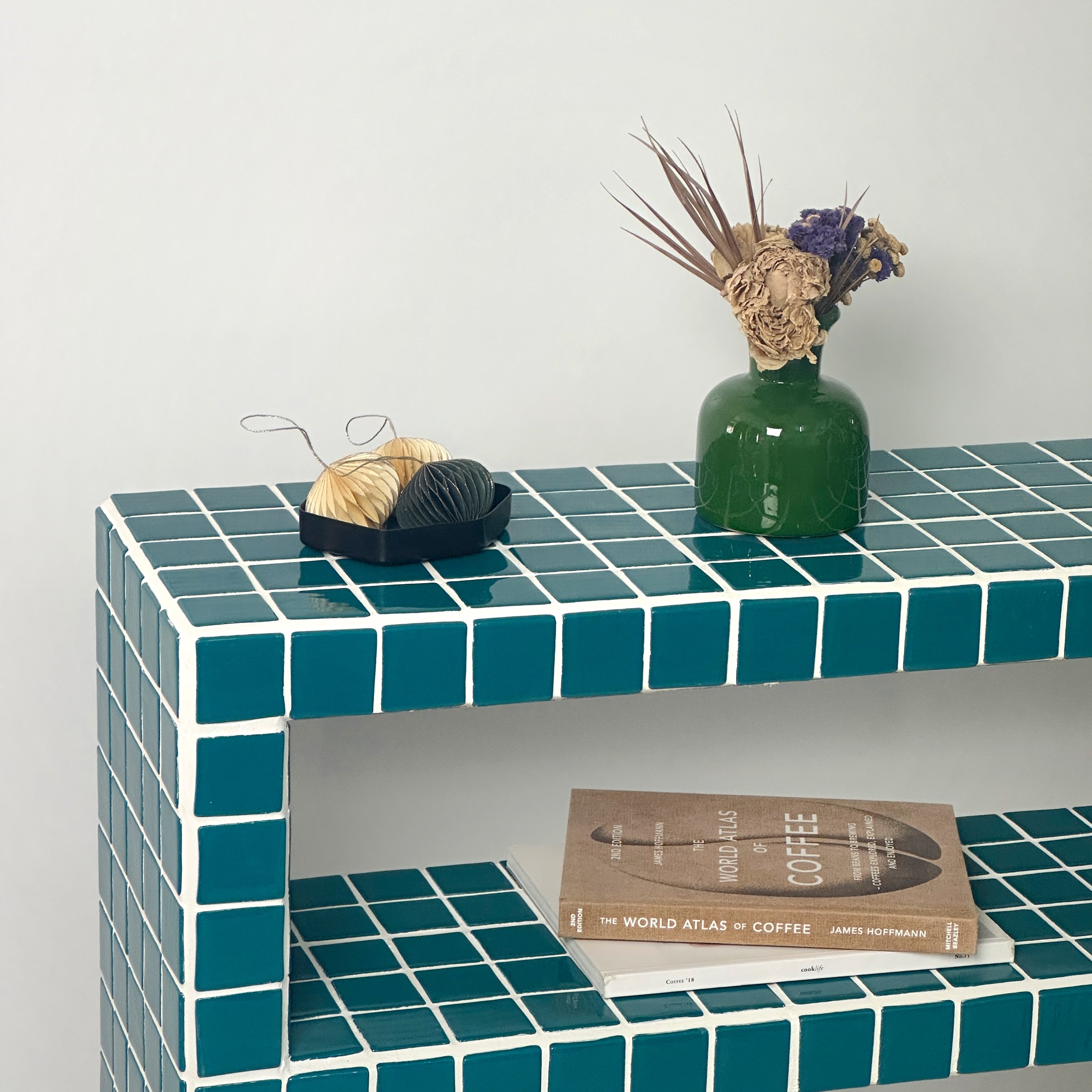 Console Dresser with Shelves