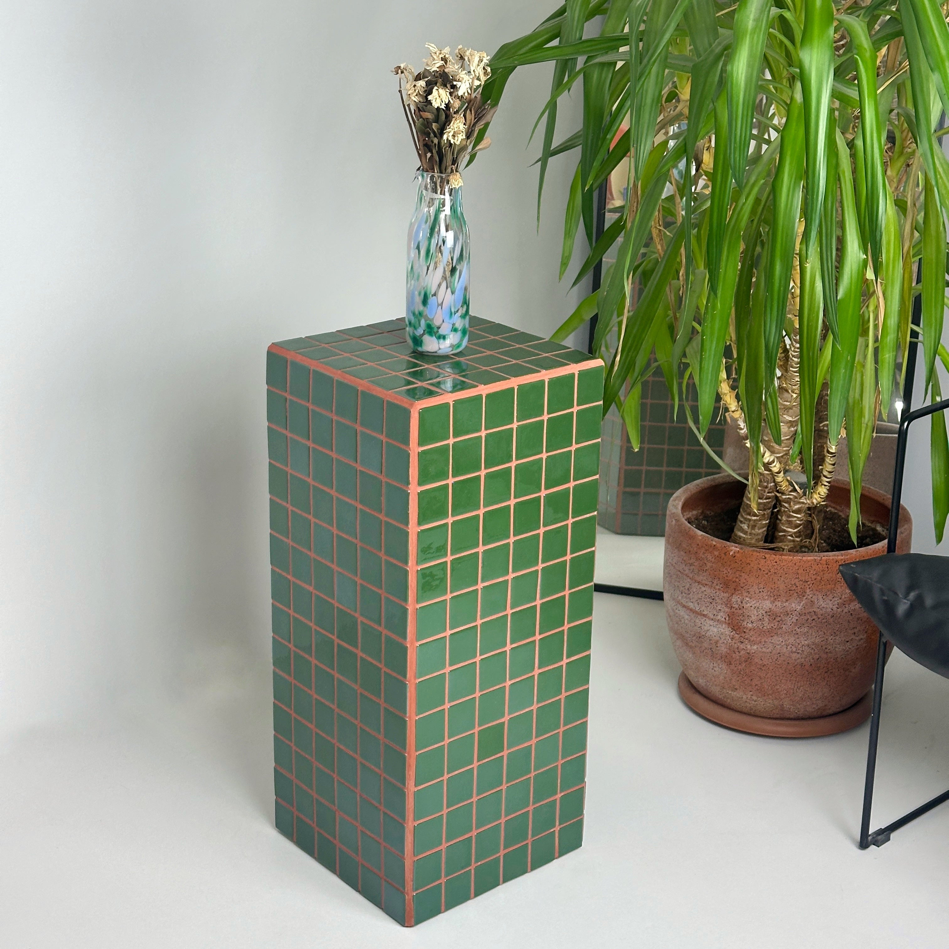 Pedestal Side Table