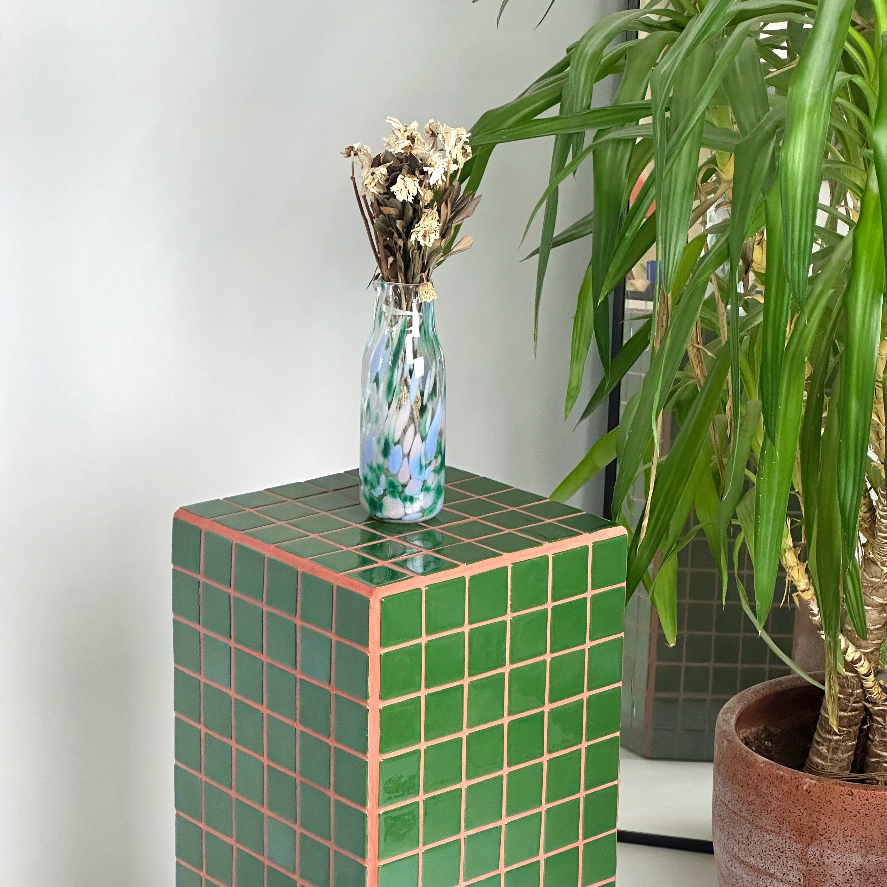 Pedestal Side Table