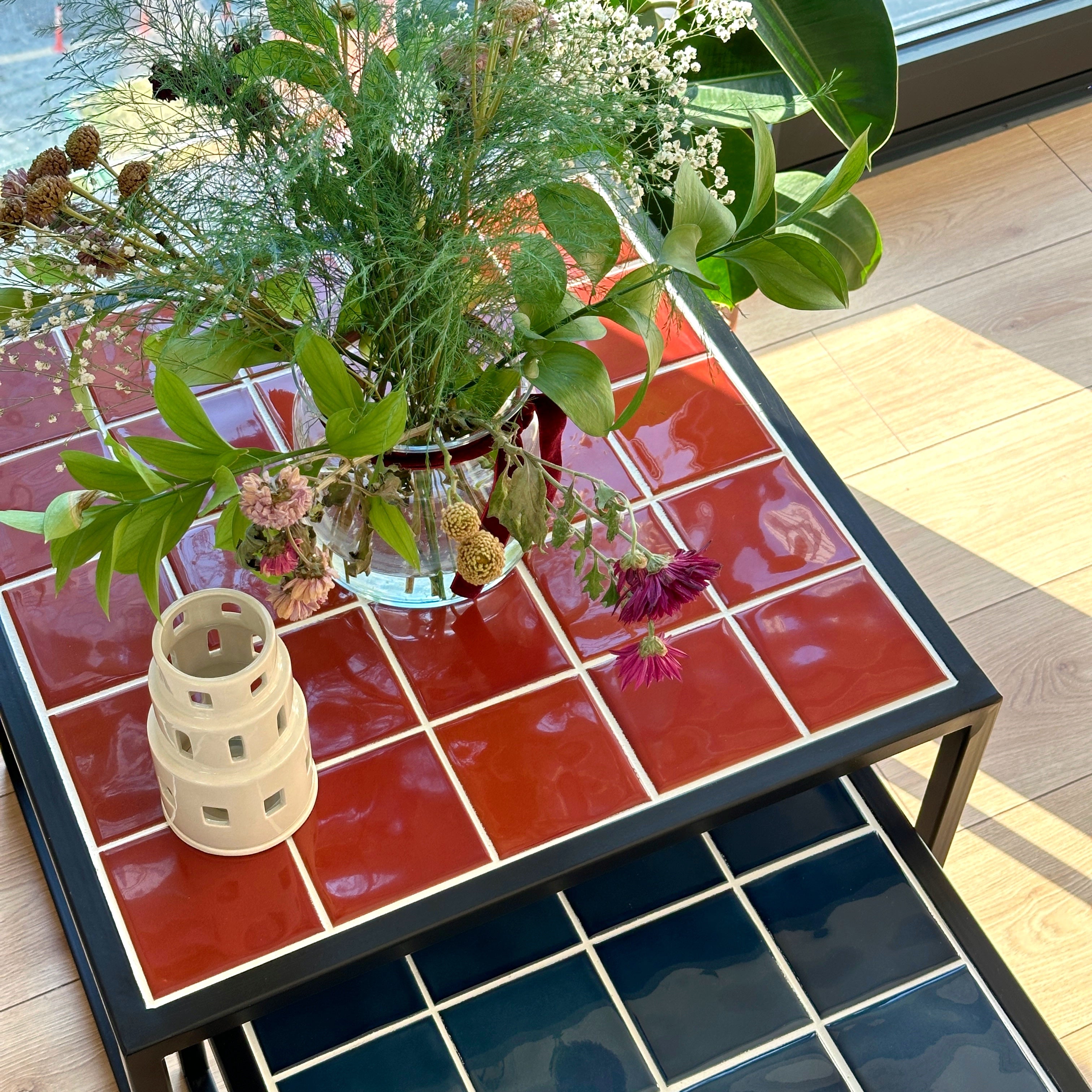 Retro-Twin Set of 2 Coffee Tables