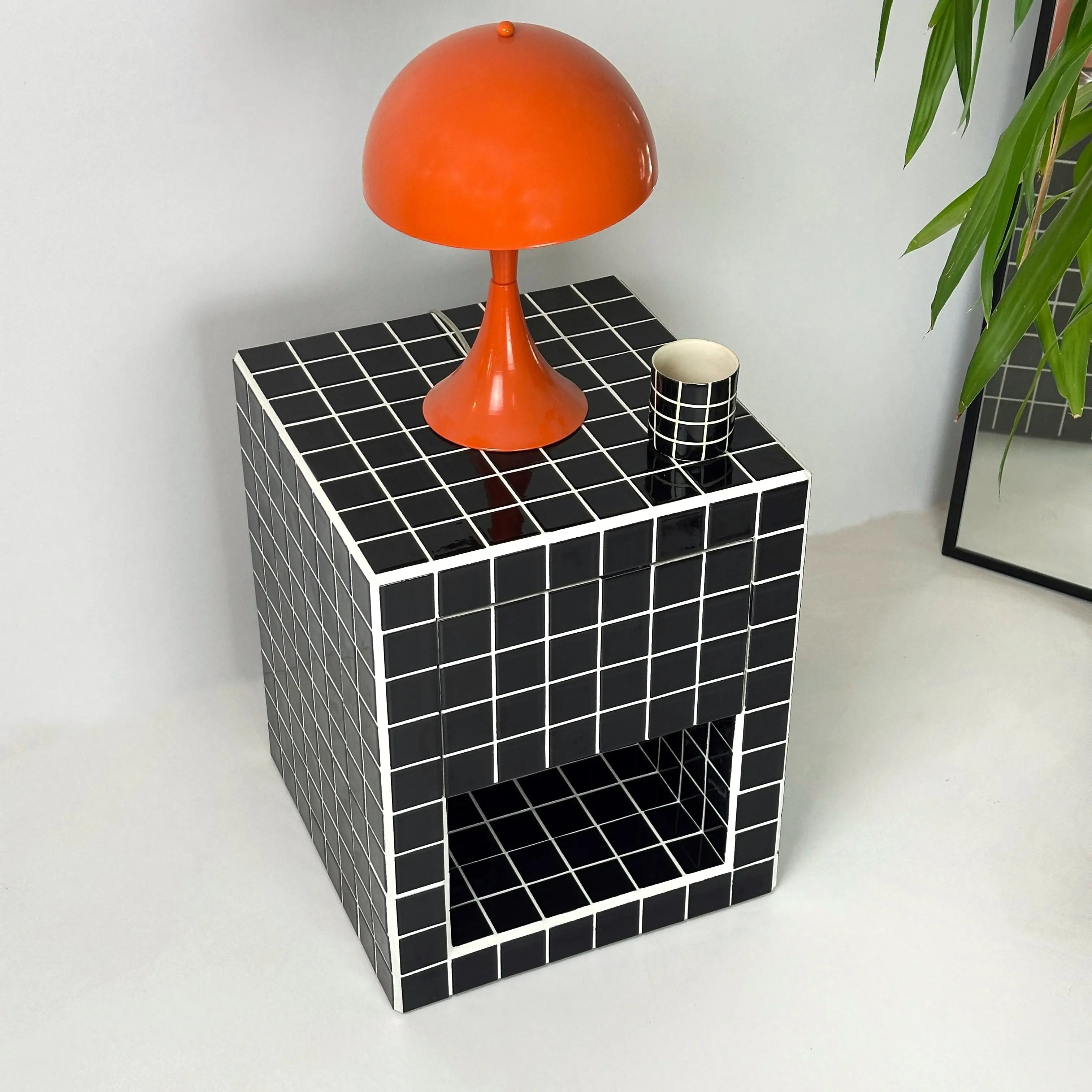 Nitestand Tek Çekmeceli Komodin Grid Design
