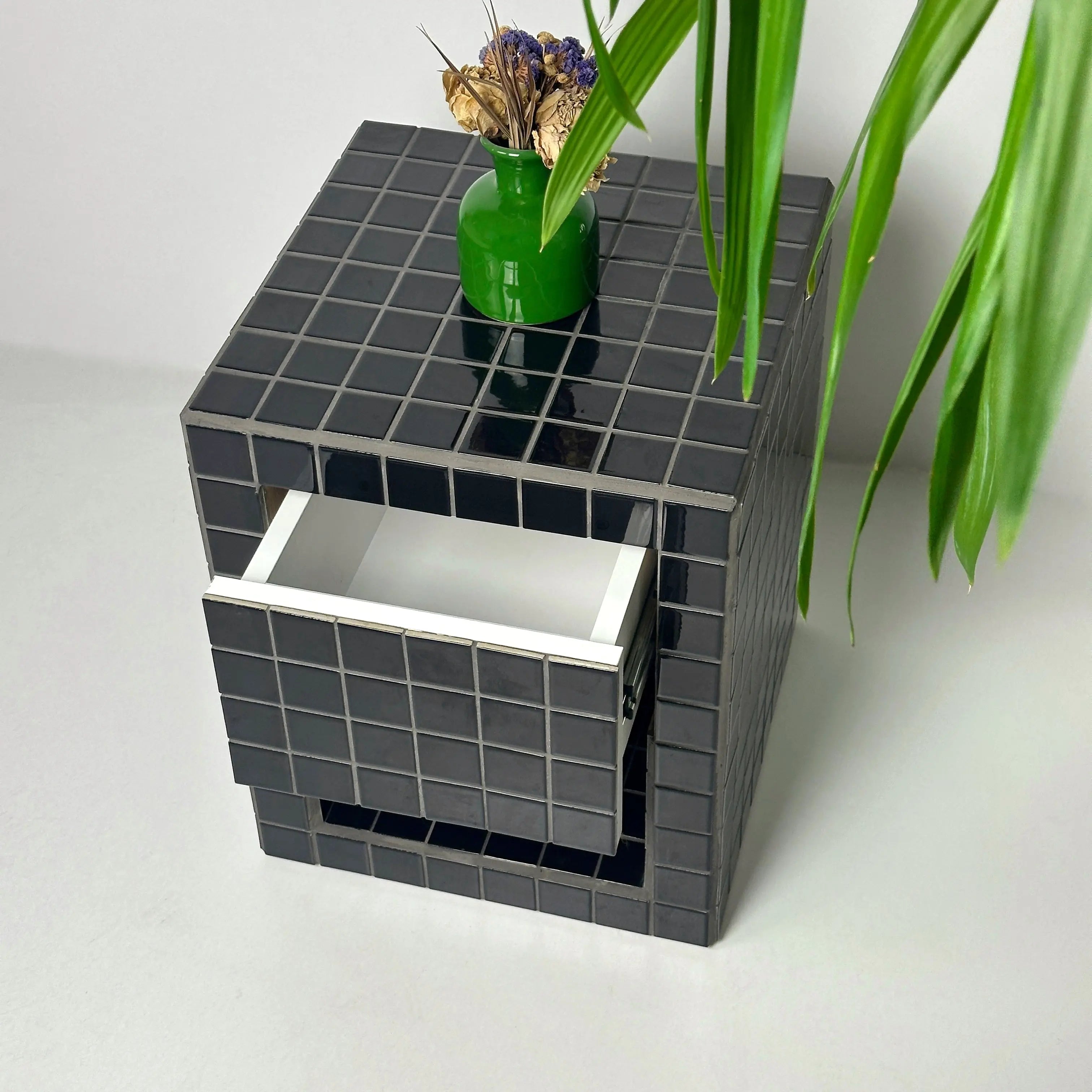 Nitestand Tek Çekmeceli Komodin Grid Design Shop