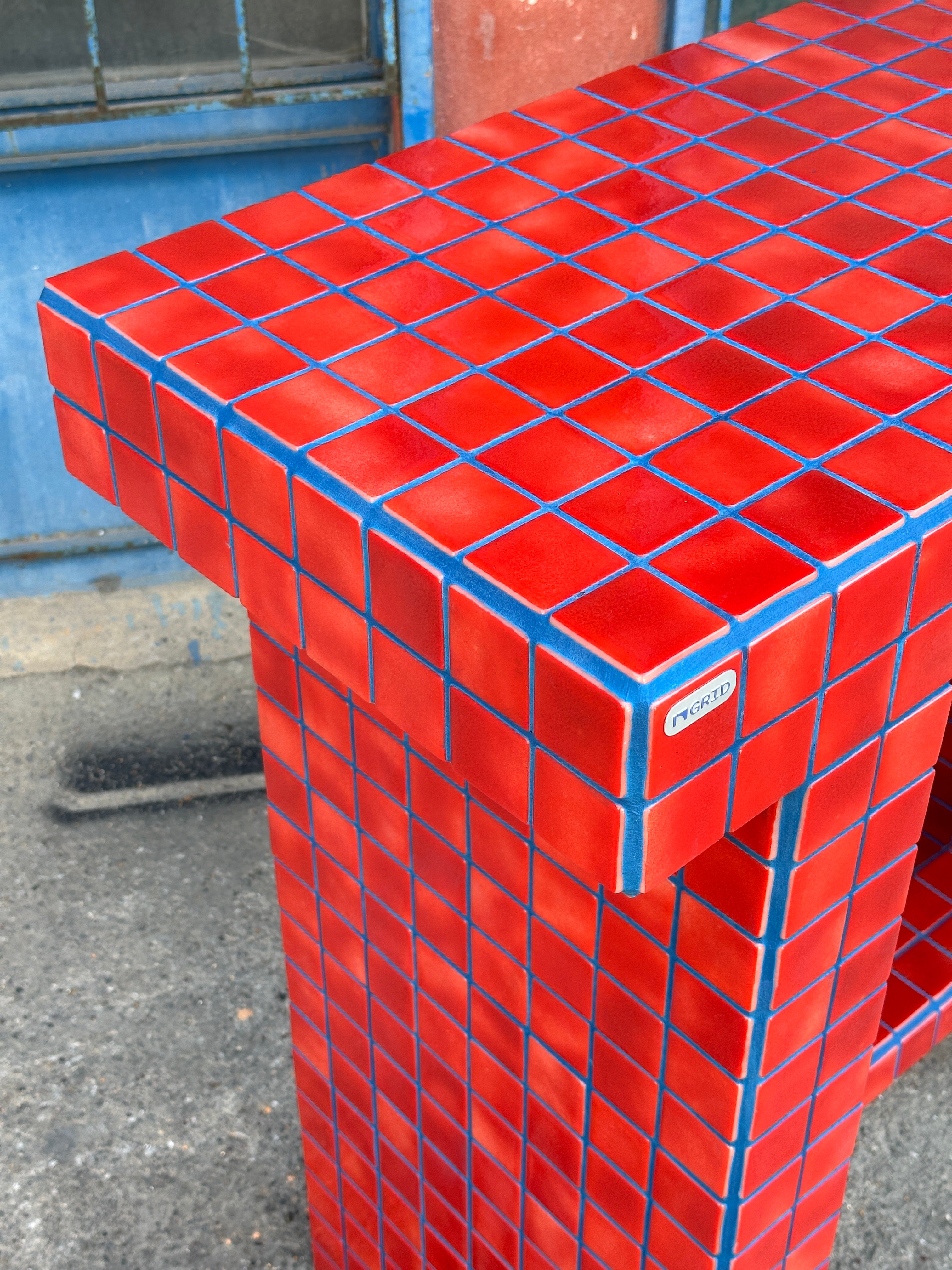 Tiled Bar Table, Bloc