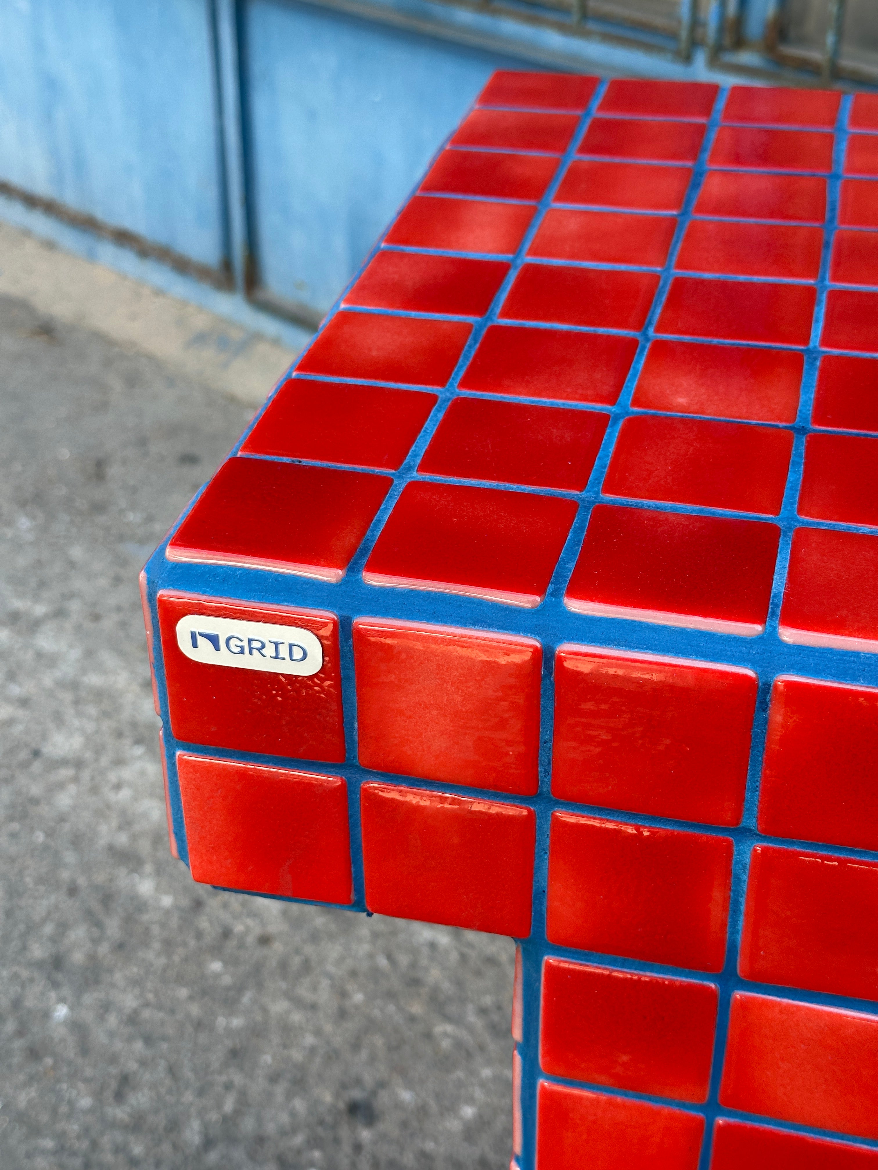 Tiled Bar Table, Bloc