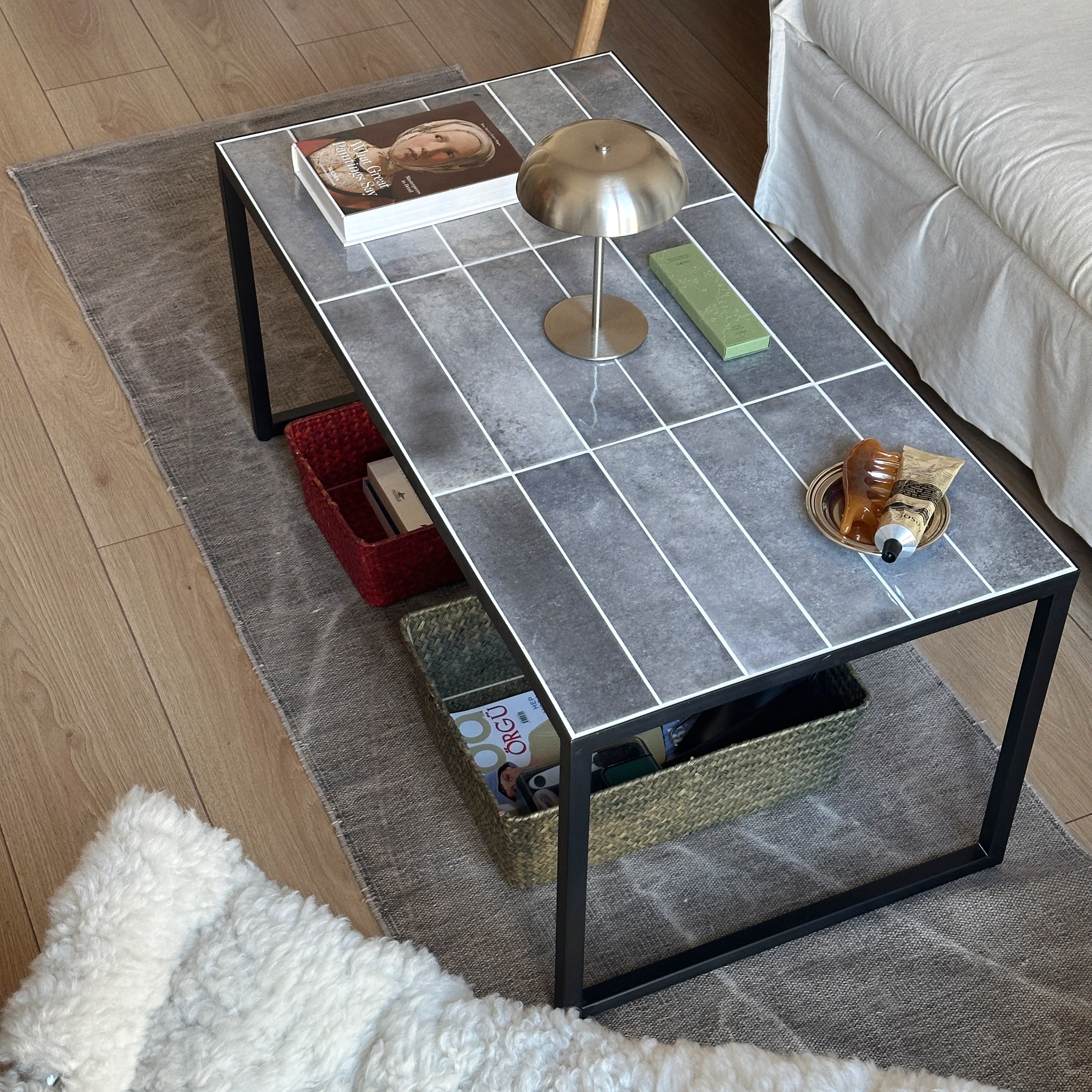 Bumpy Rectangular Coffee Table