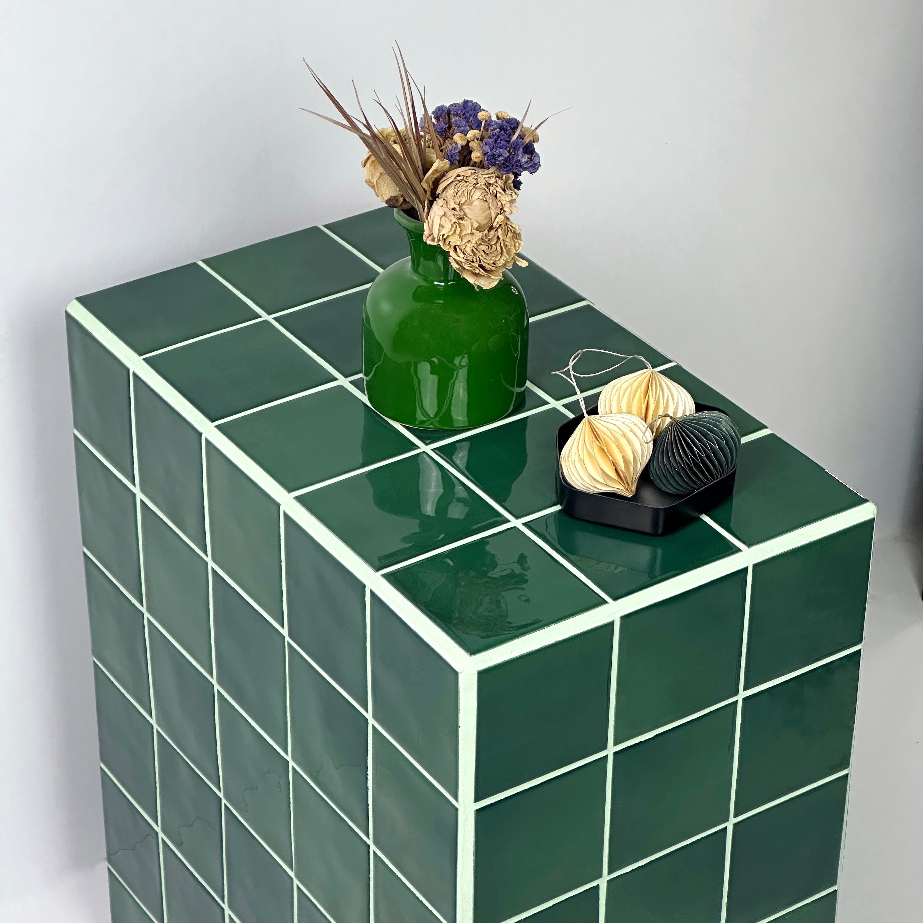 Pedestal Side Table