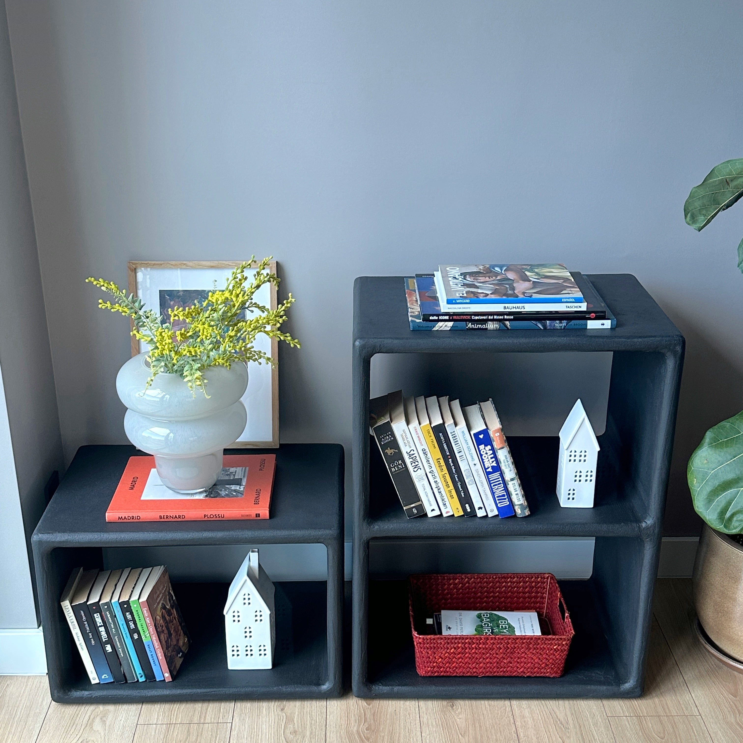 Luno 2-Piece Bookcase