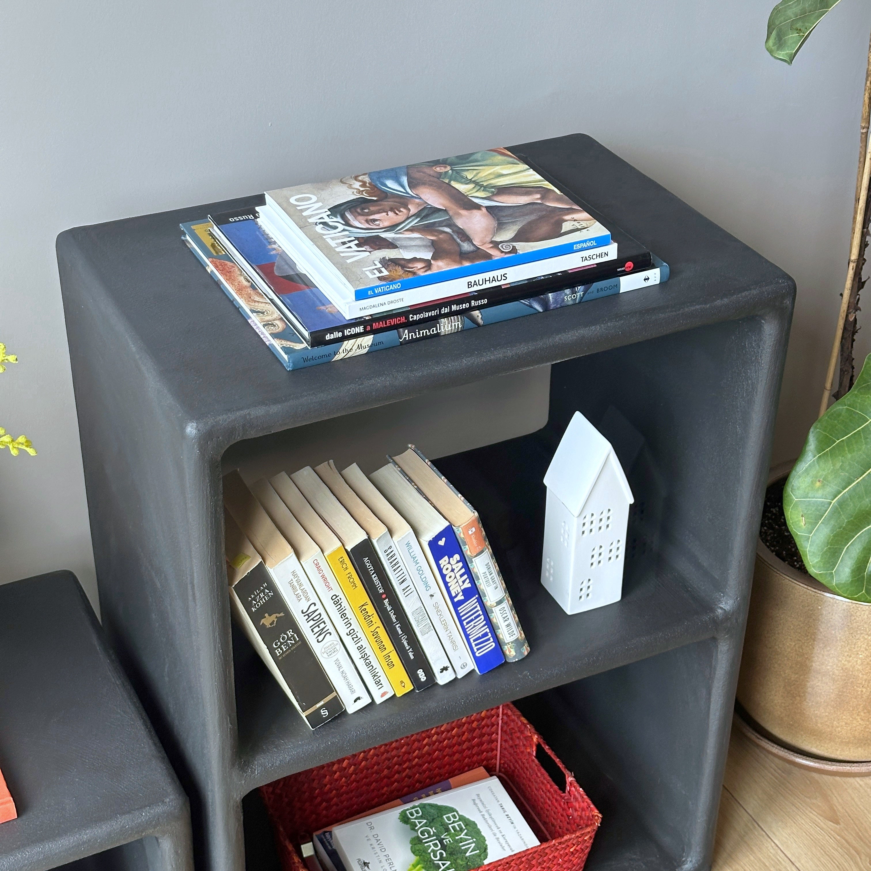 Luno 2-Piece Bookcase