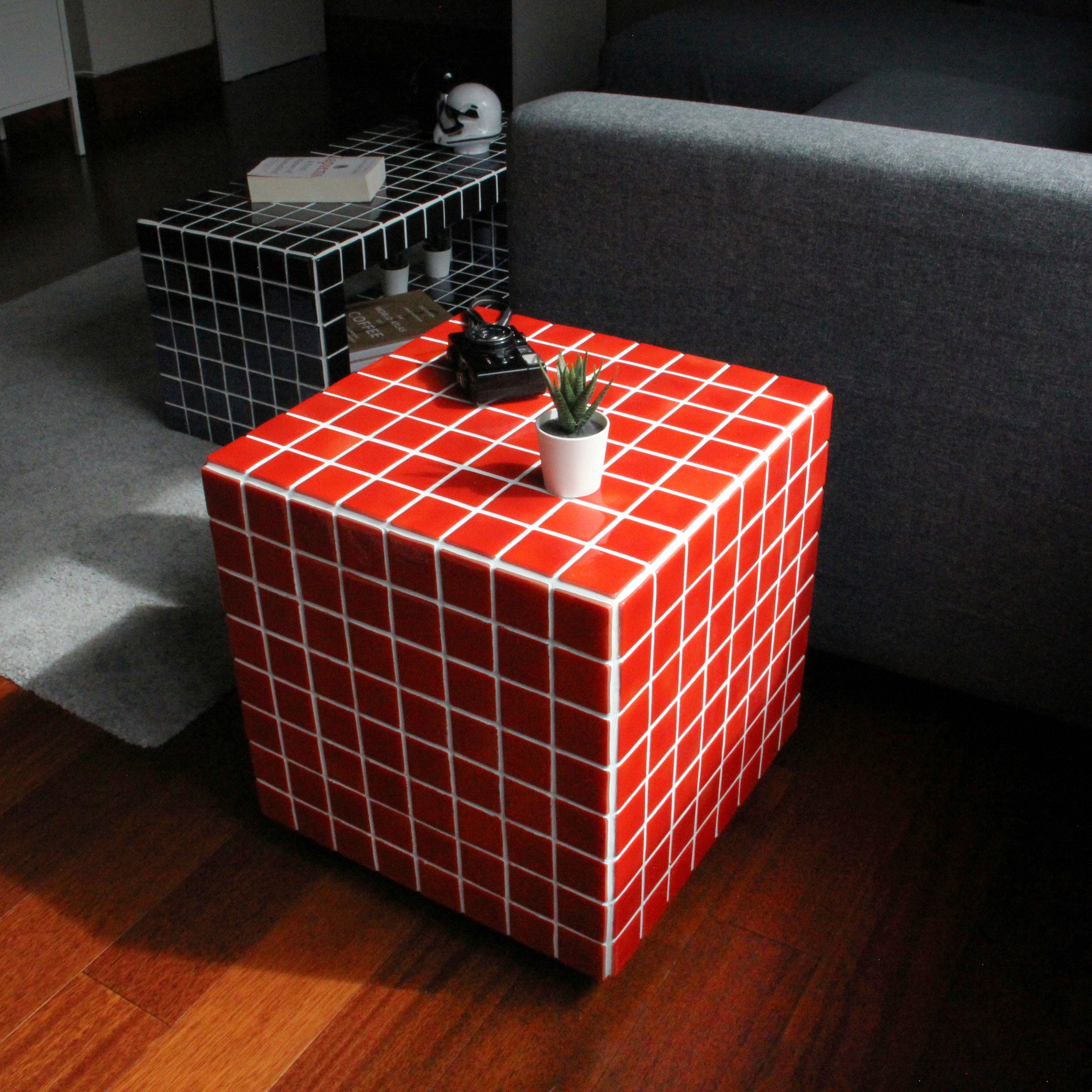 Box Side Table
